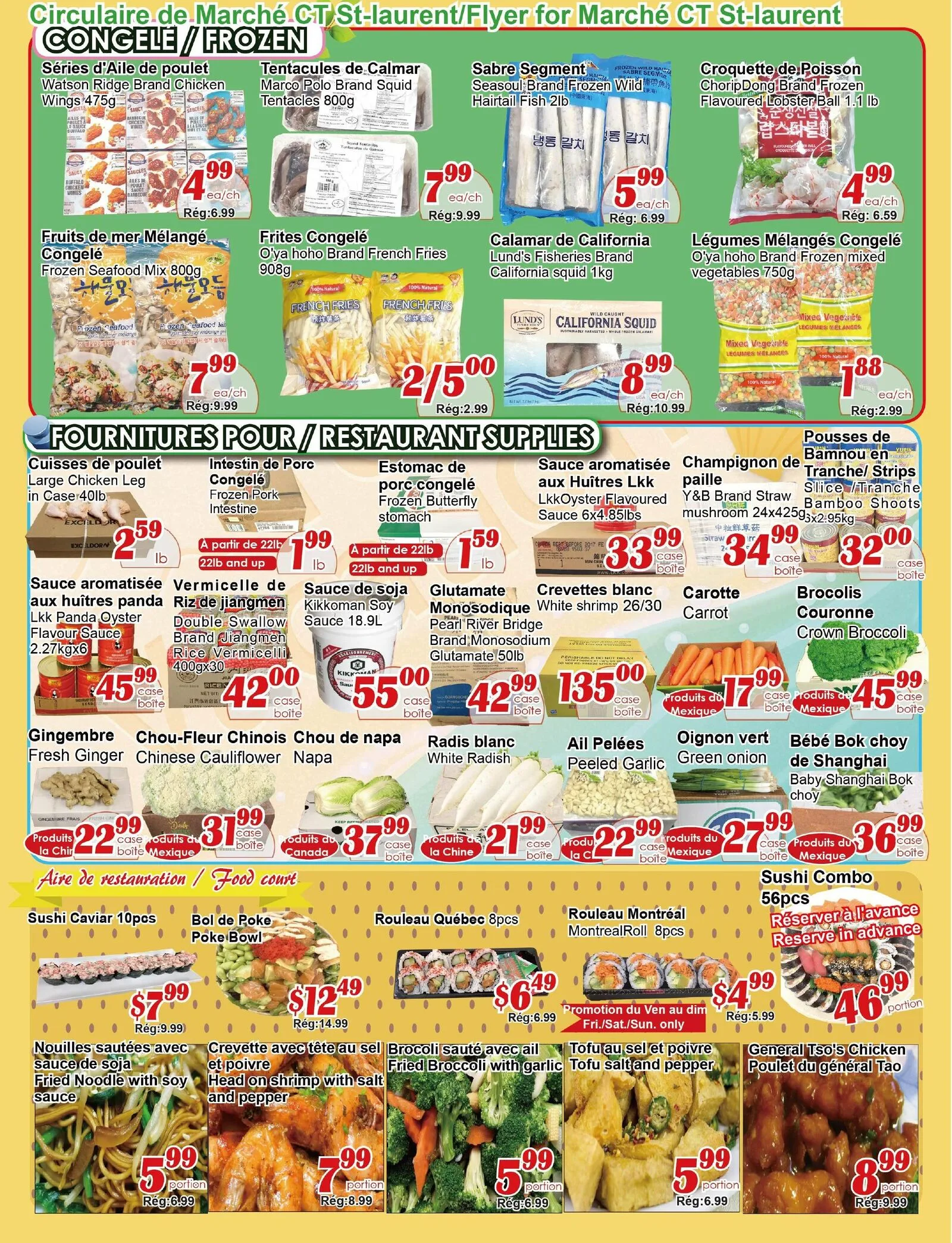 Page 4 de la Circulaire Marché C&T St-Laurent du 7 au 13 mai 2026
