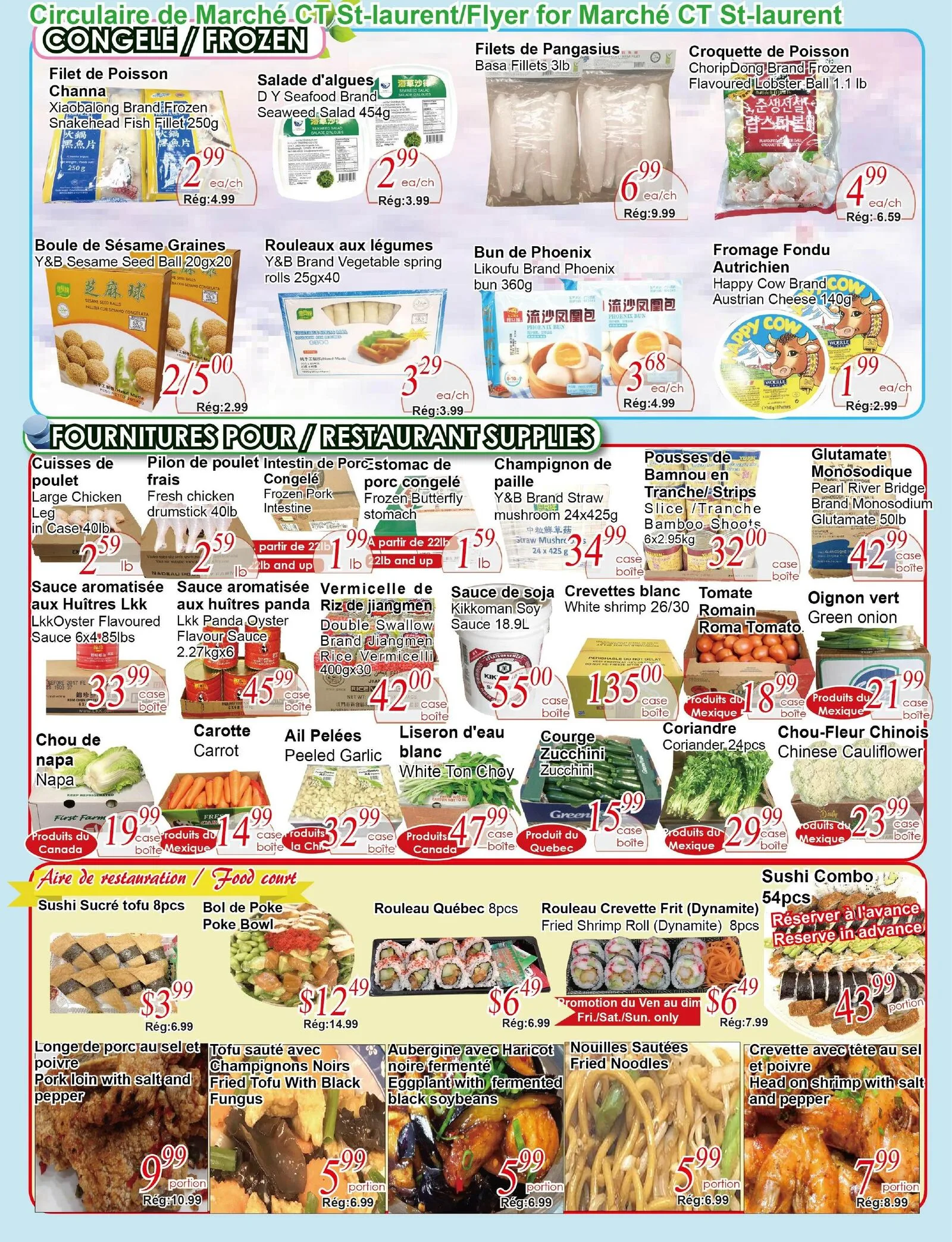 Page 4 de la Circulaire Marché C&T St-Laurent du 9 au 15 juillet 2026