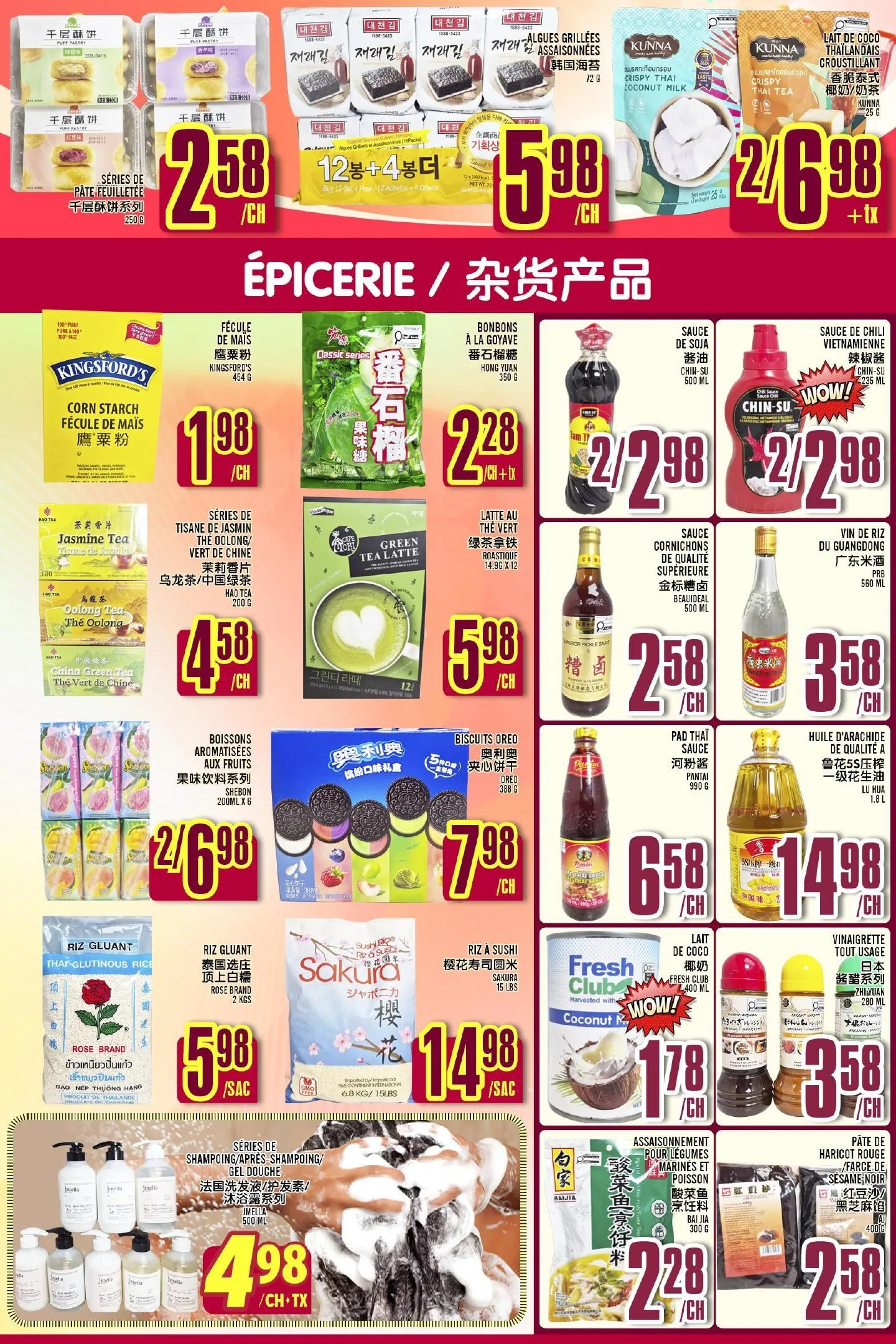 Page 4 de la Circulaire Marché Lian Tai du 3 au 9 septembre 2026
