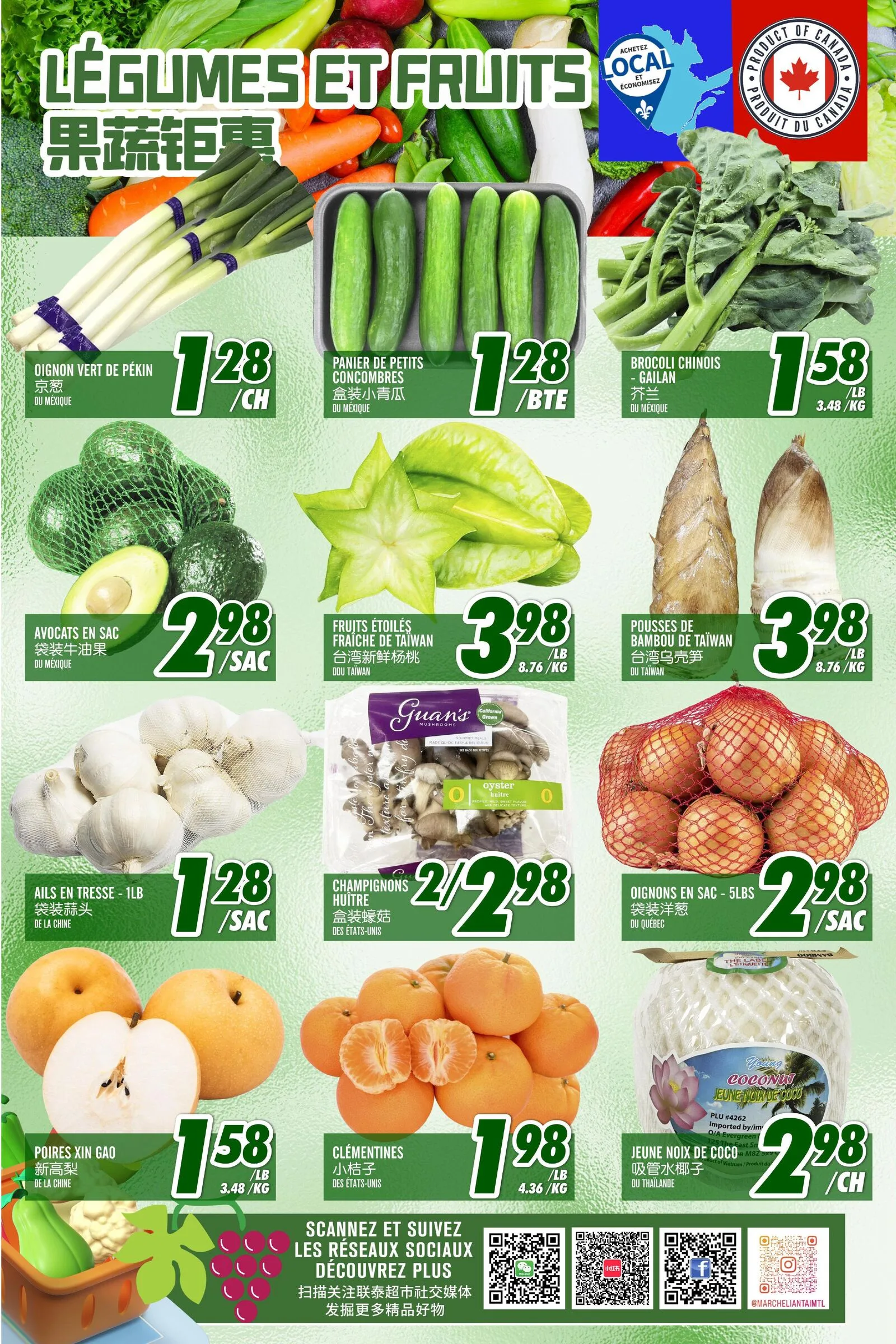 Page 2 de la Circulaire Marché Lian Tai du 30 avril au 6 mai 2026