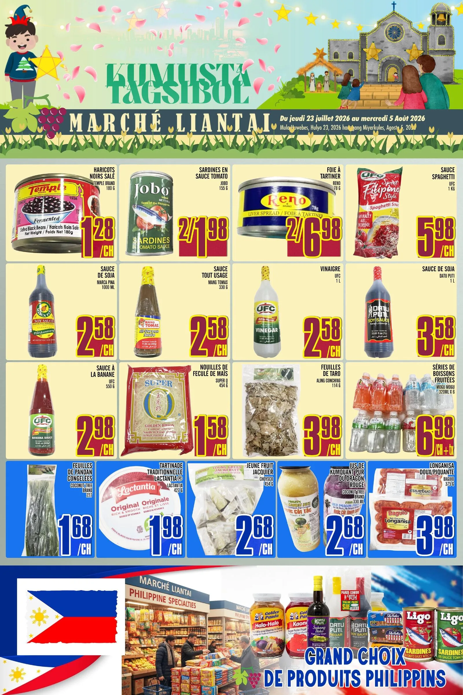 Page 7 de la Circulaire Marché Lian Tai du 30 juillet au 5 août 2026