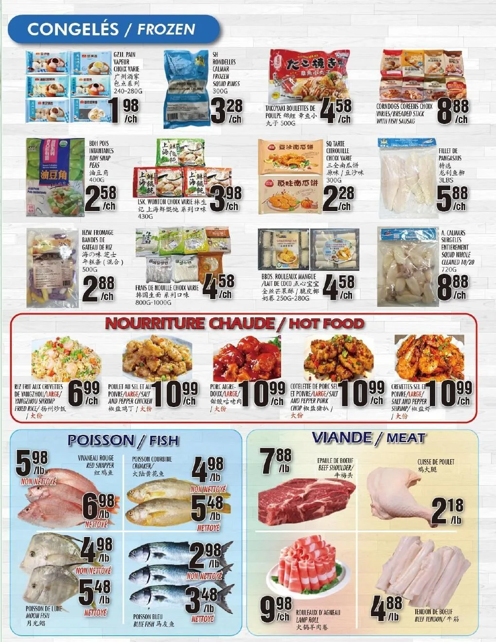 Page 3 de la Circulaire Marché Newon Jean-Talon du 1 au 7 mai 2026