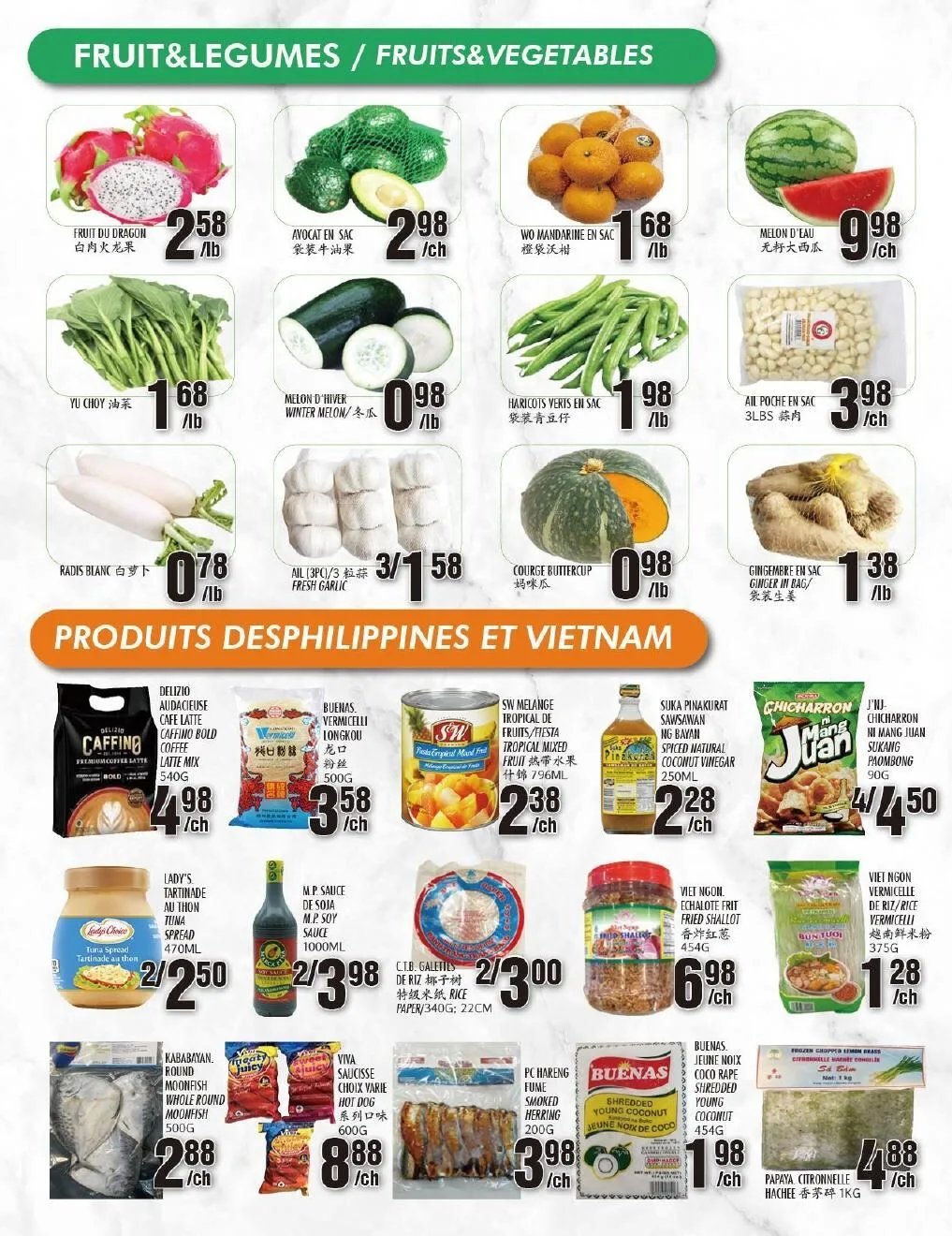 Page 2 de la Circulaire Marché Newon Jean-Talon du 10 au 16 avril 2026