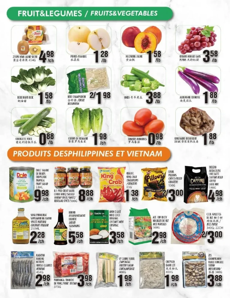 Page 2 de la circulaire Marché Newon Jean-Talon 3 juill. au 9 juill.