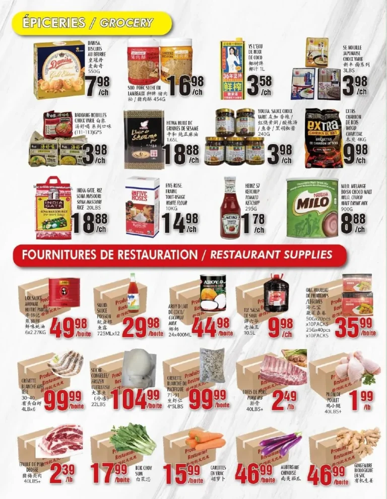 Page 4 de la circulaire Marché Newon Jean-Talon 3 juill. au 9 juill.