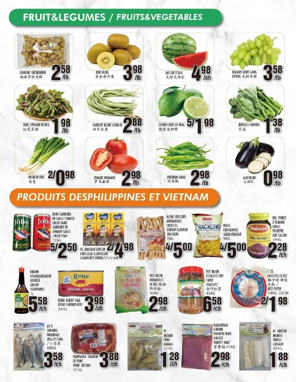 Page 4 de la Circulaire Marché Newon Jean-Talon du 8 au 14 mai 2026