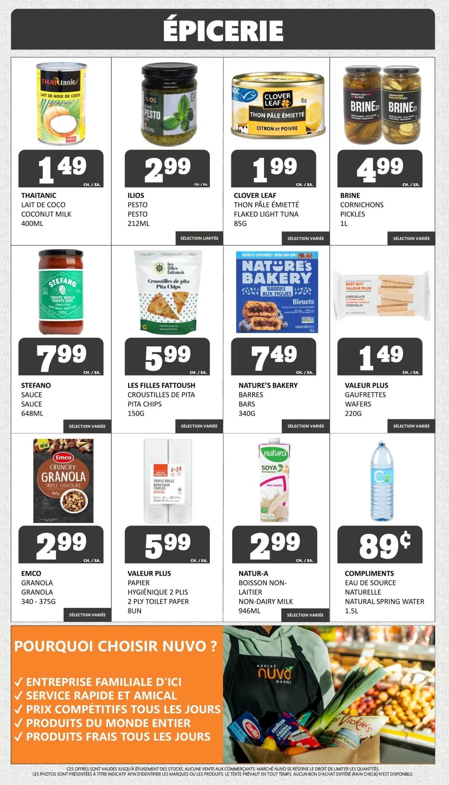 Page 2 de la Circulaire Marché Nuvo du 03 au 09 mai 2026
