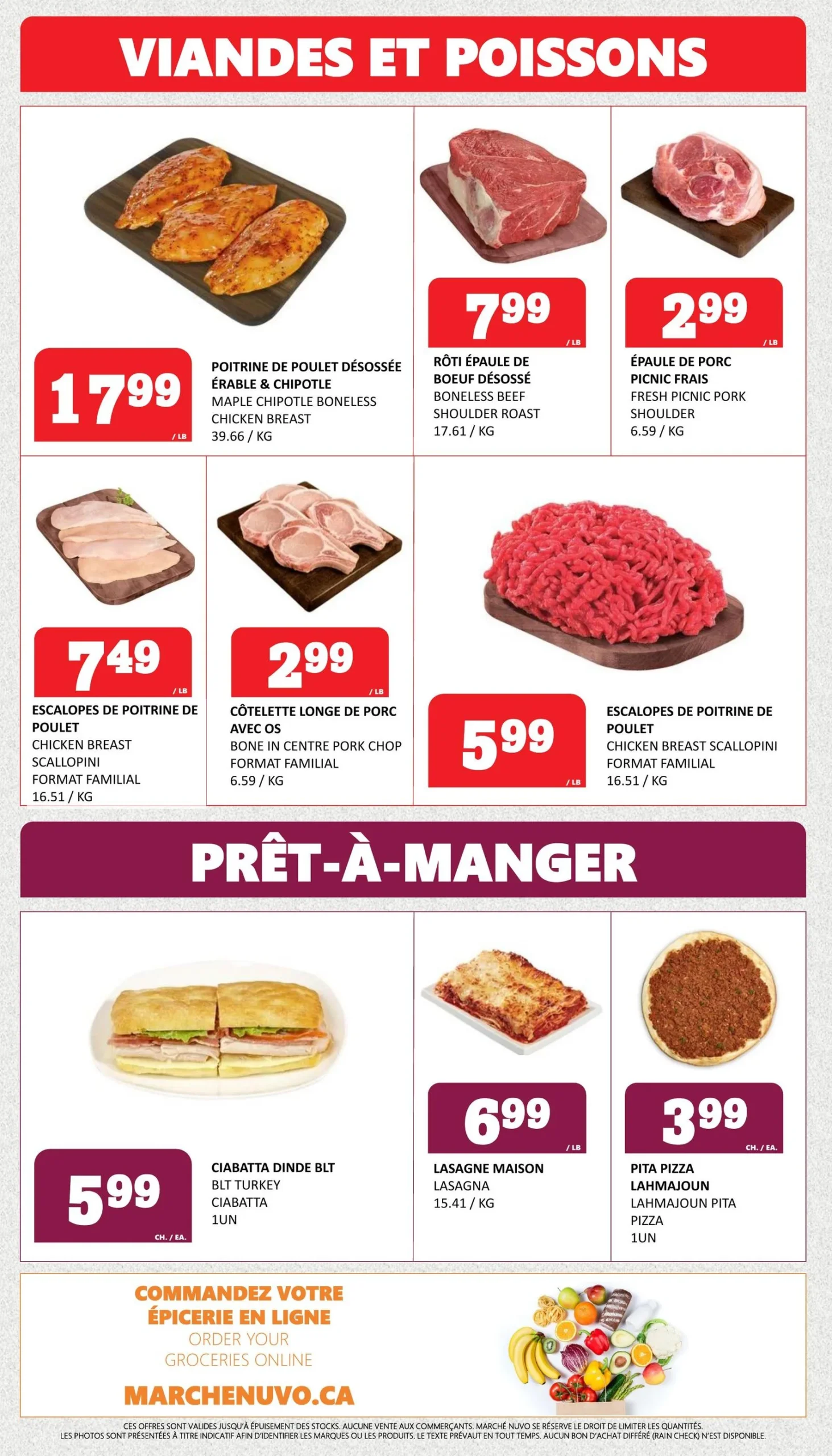 Page 4 de la Circulaire Marché Nuvo du 03 au 09 mai 2026