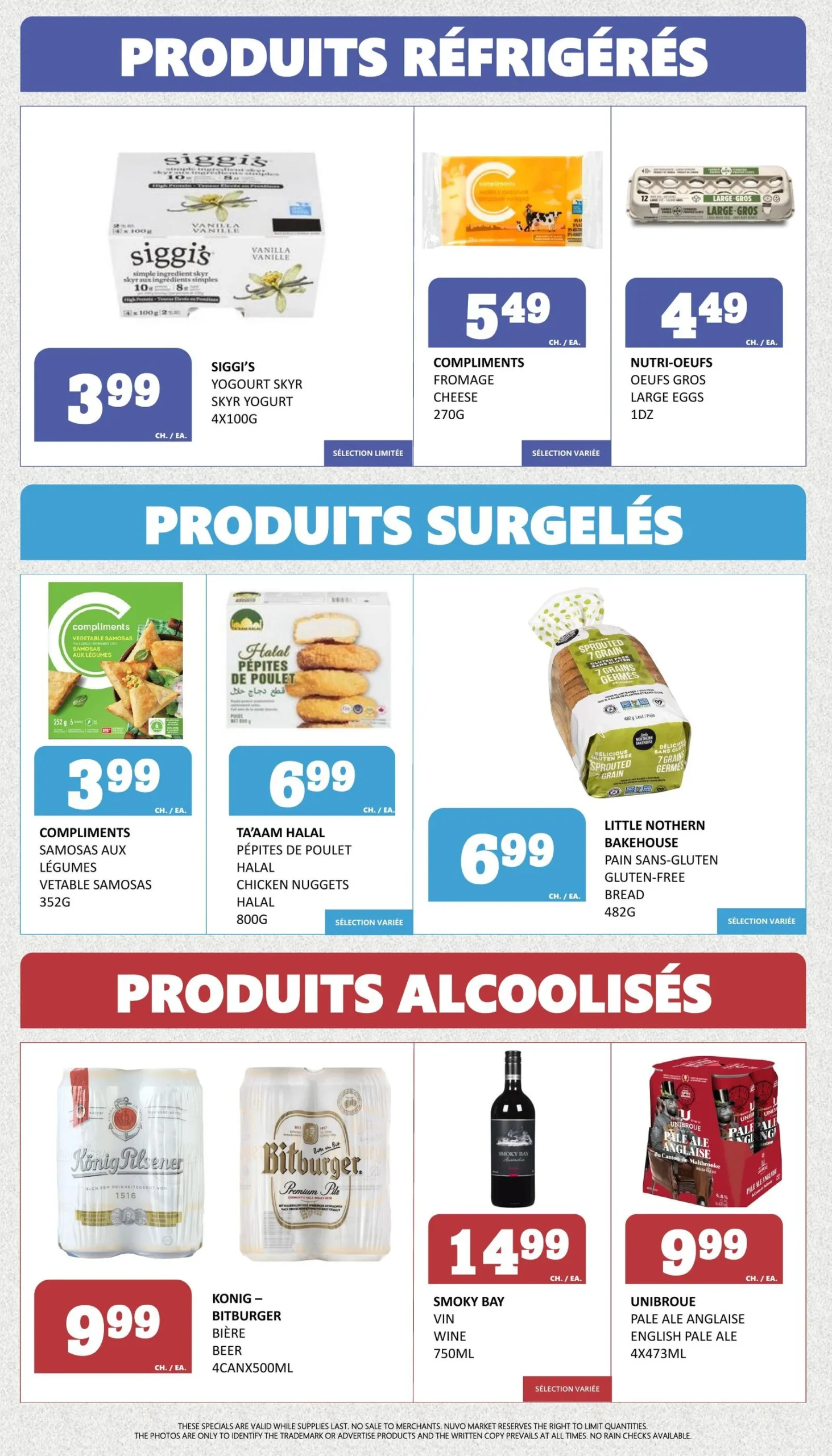 Page 3 de la Circulaire Marché Nuvo du 12 au 18 avril 2026