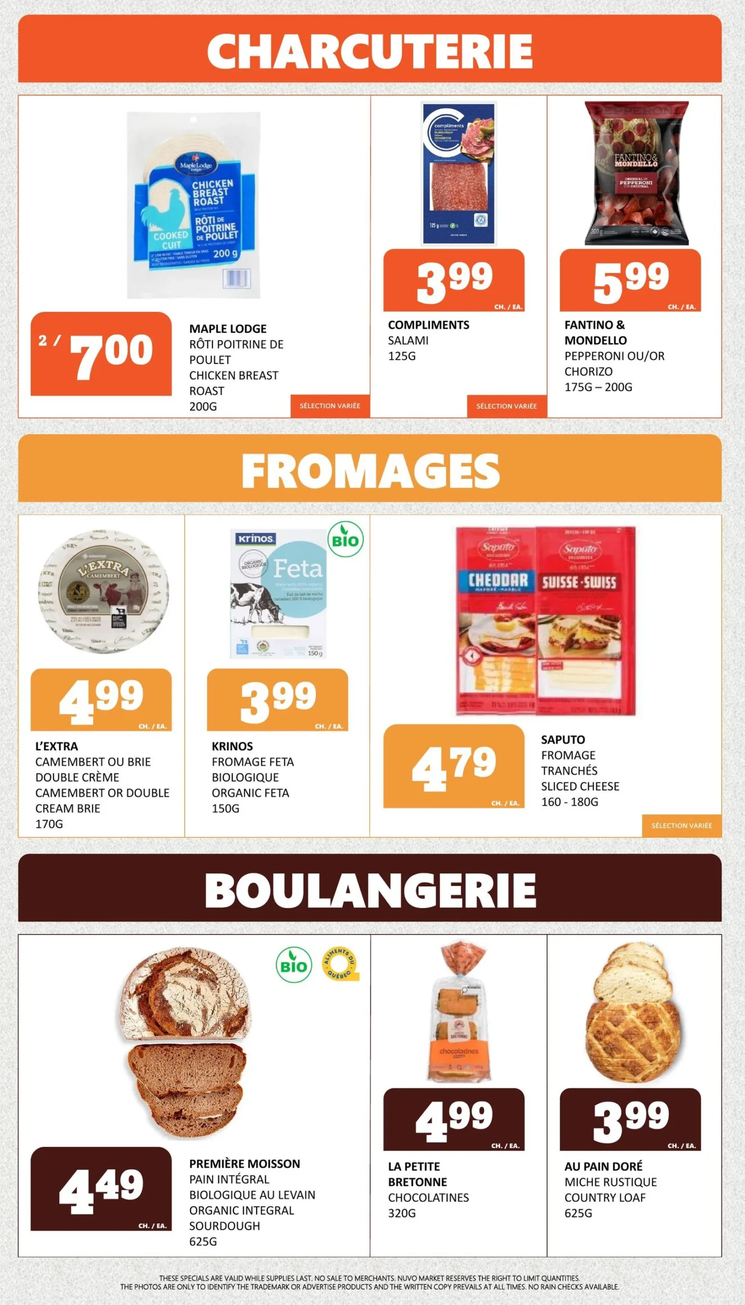 Page 5 de la Circulaire Marché Nuvo du 12 au 18 avril 2026