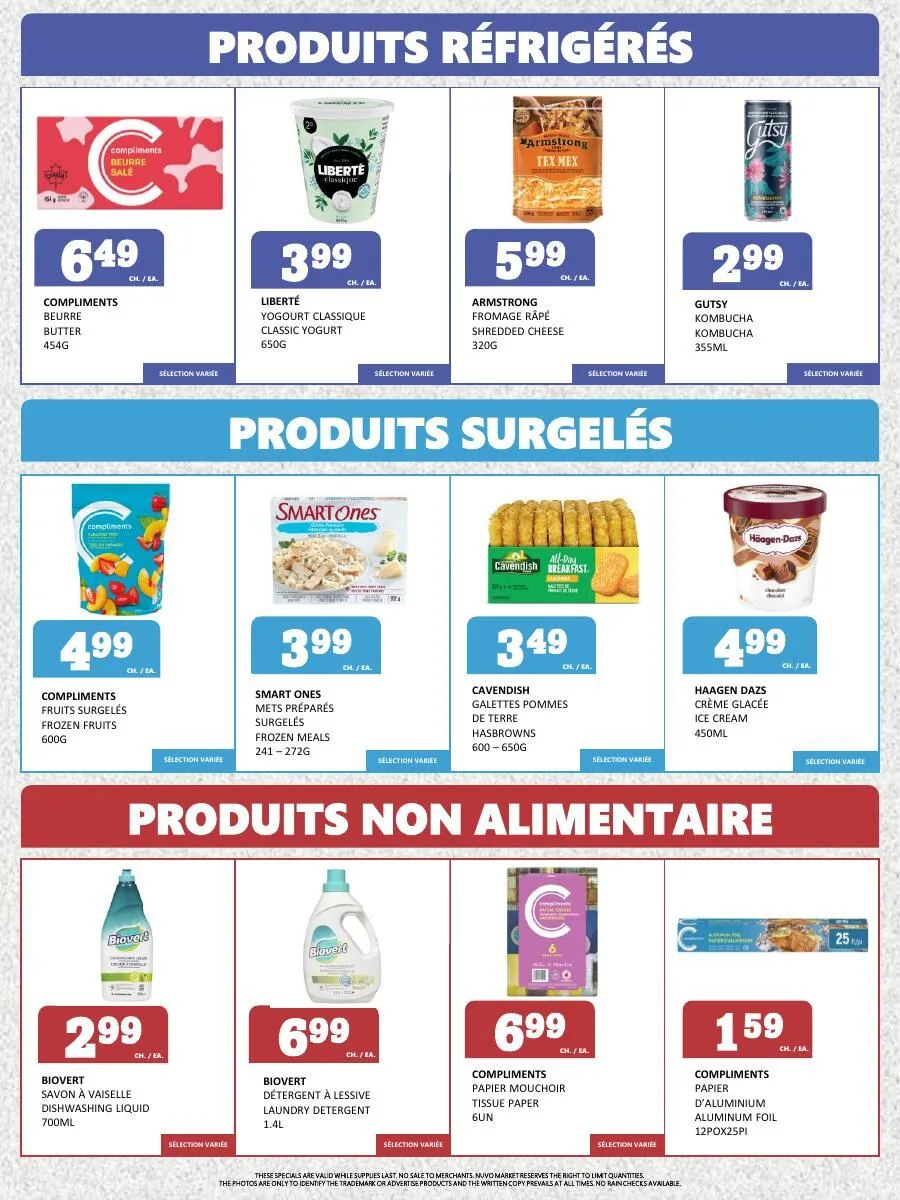 Page 3 de la Circulaire Marché Nuvo du 2 au 8 août 2026