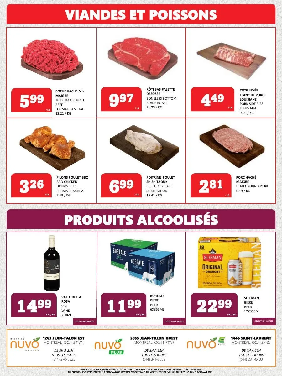 Page 4 de la Circulaire Marché Nuvo du 2 au 8 août 2026