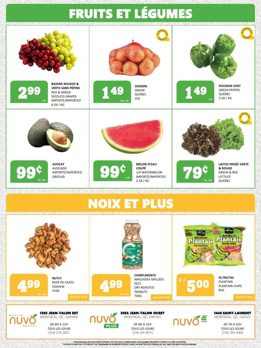 Page 6 de la Circulaire Marché Nuvo du 2 au 8 août 2026