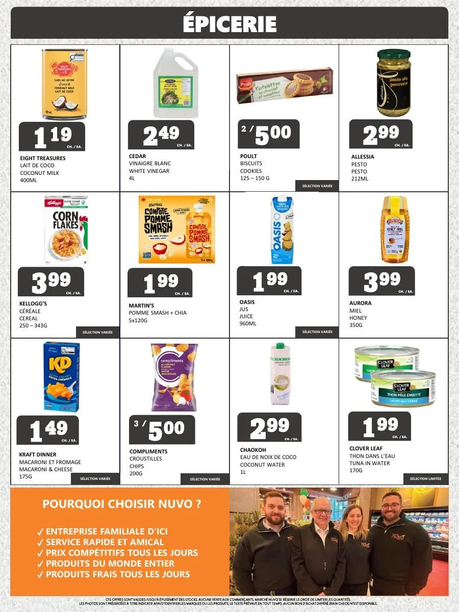 Page 2 de la Circulaire Marché Nuvo du 23 au 29 août 2026