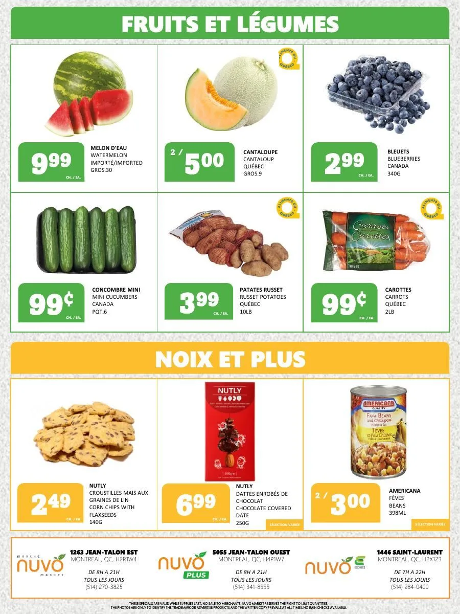 Page 6 de la Circulaire Marché Nuvo du 9 au 15 août 2026