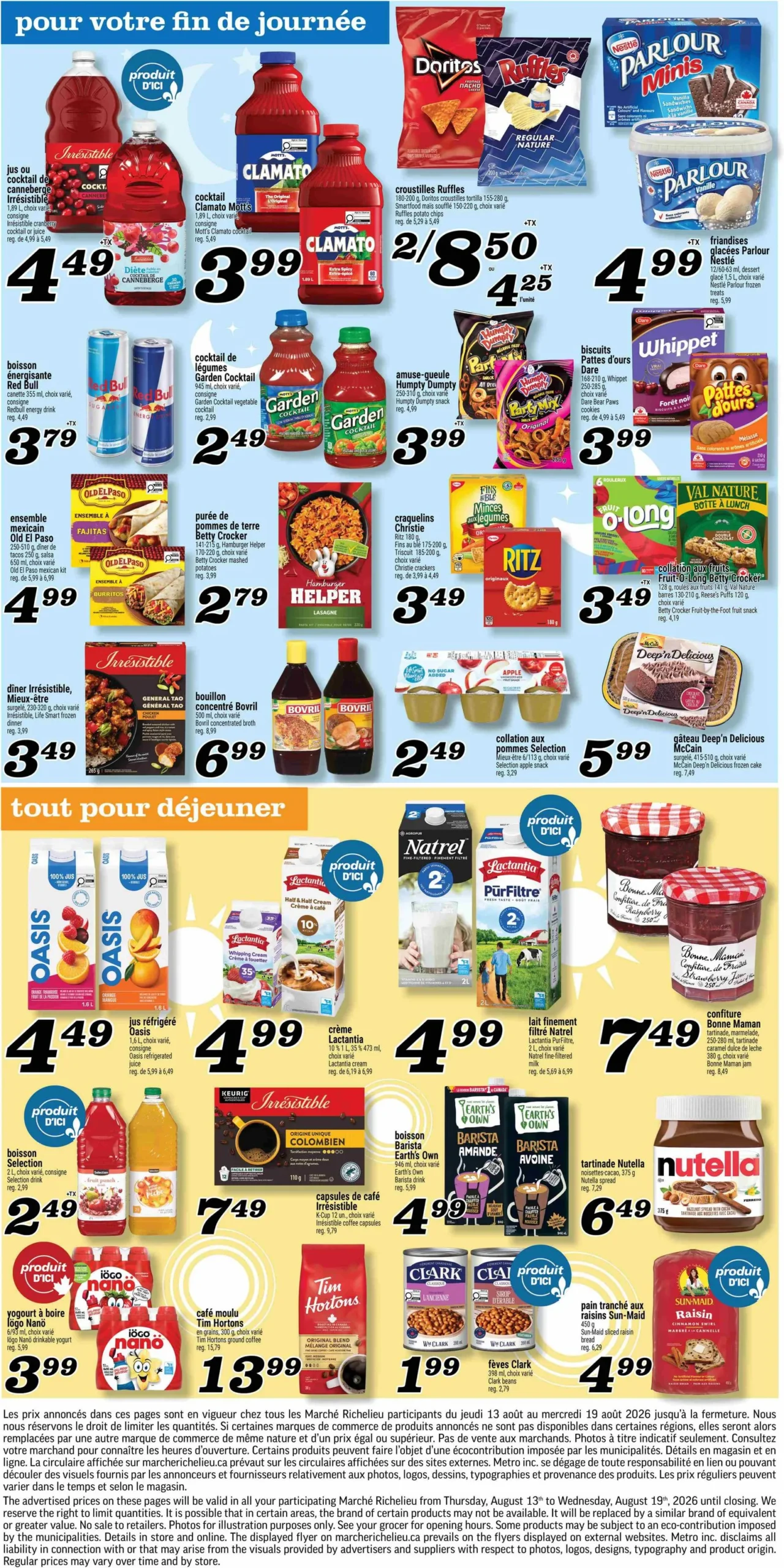 Page 6 de la Circulaire Marché Richelieu du 13 au 19 août 2026