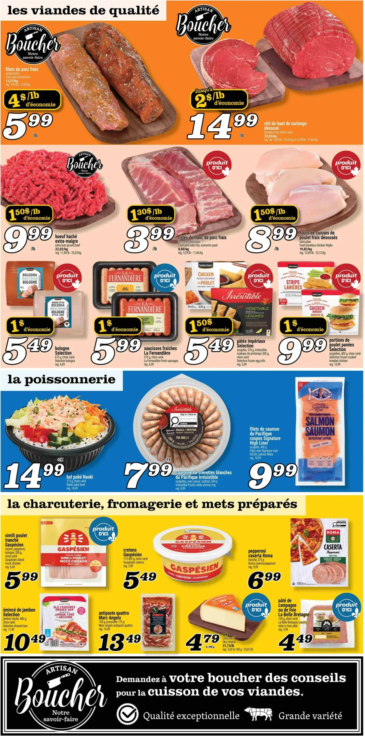 Page 3 de la Circulaire Marché Richelieu du 16 au 22 avril 2026