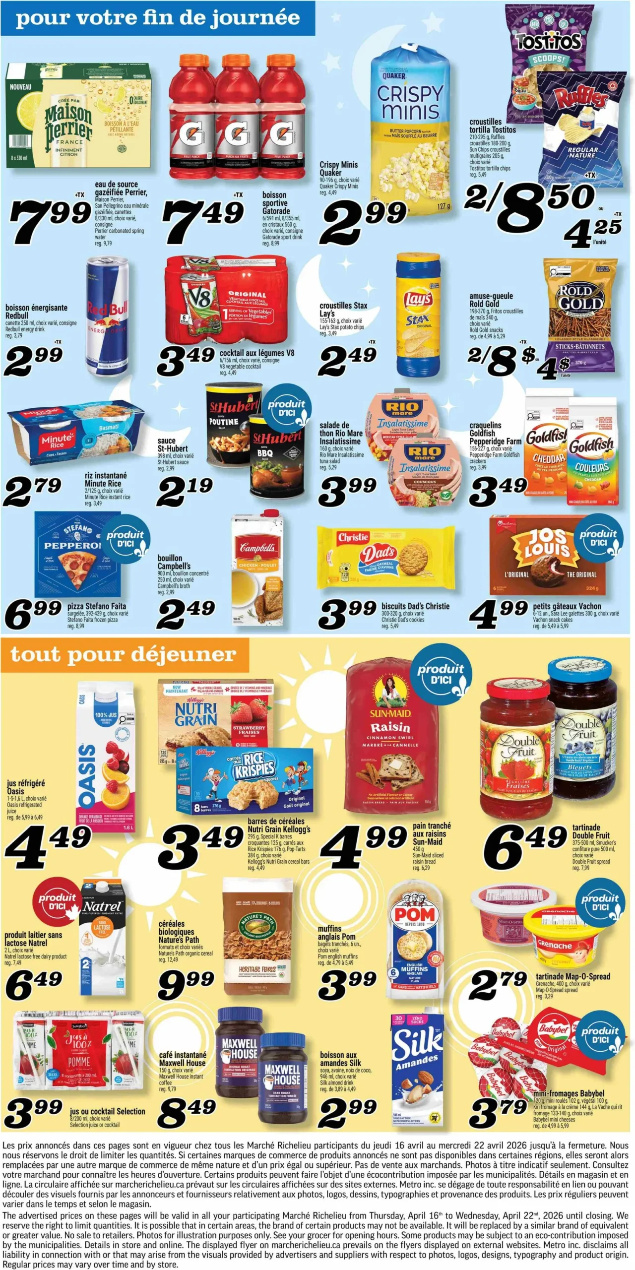 Page 6 de la Circulaire Marché Richelieu du 16 au 22 avril 2026