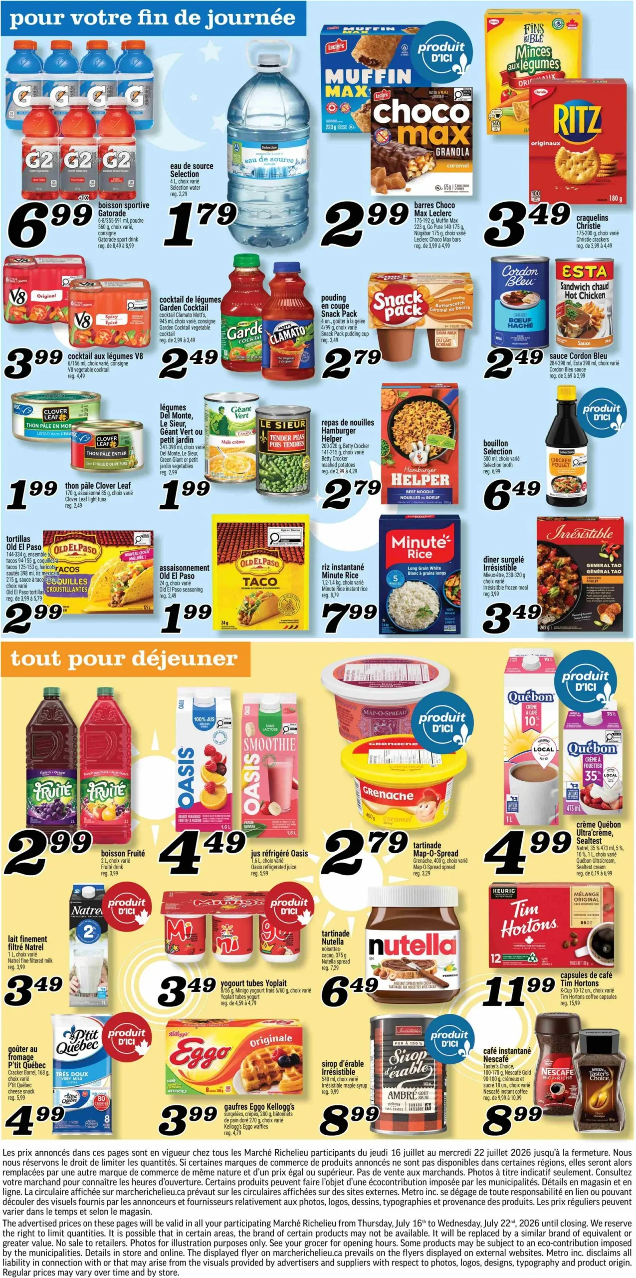 Page 6 de la Circulaire Marché Richelieu du 16 au 22 juillet 2026