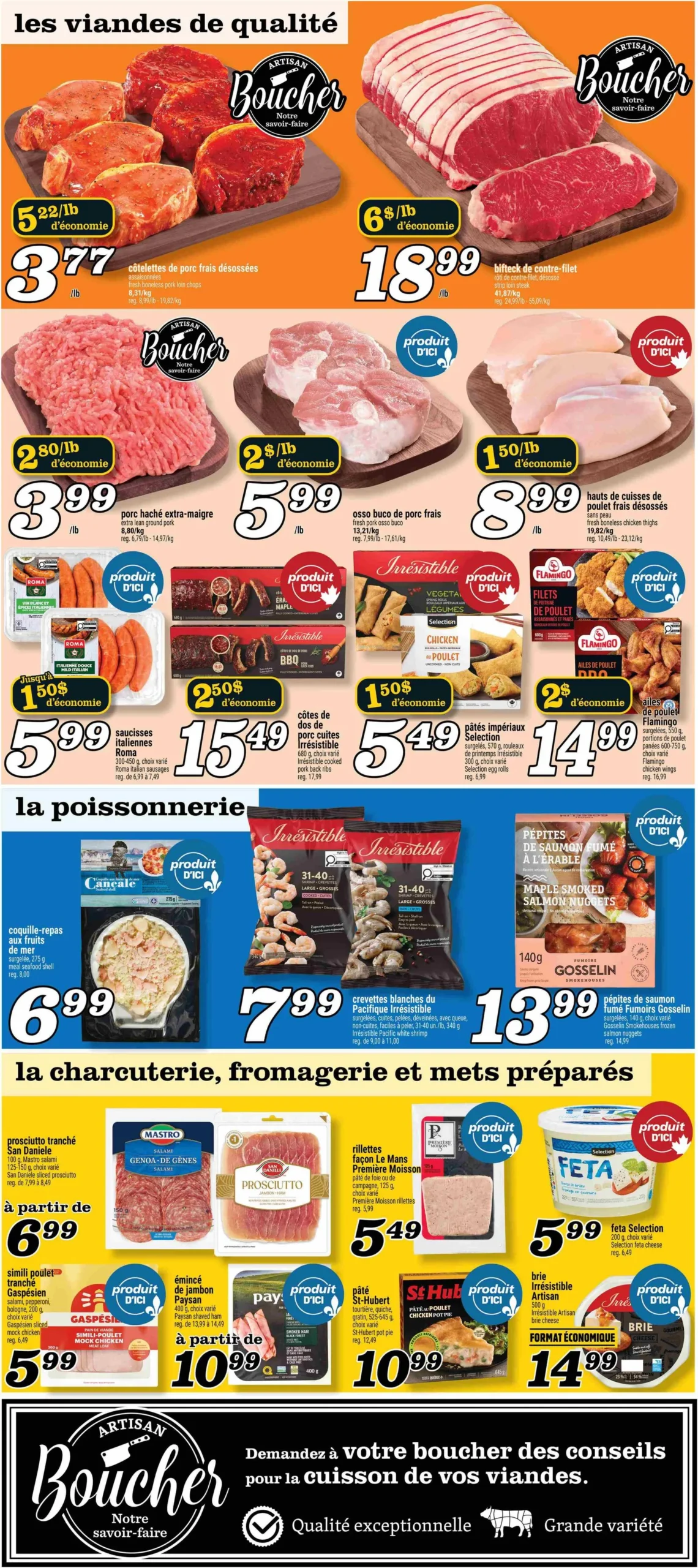 Page 3 de la Circulaire Marché Richelieu du 17 au 23 septembre 2026