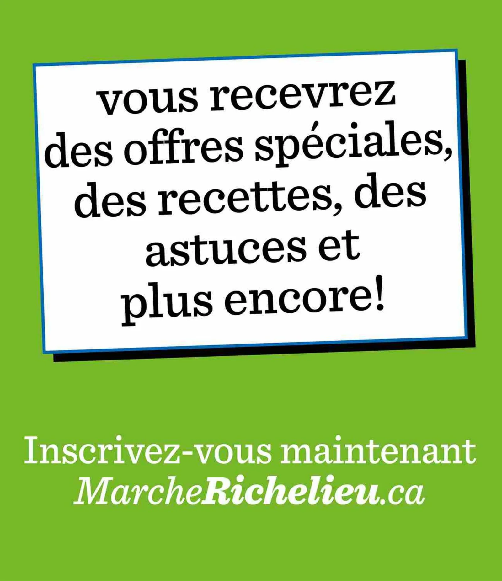 Page 8 de la Circulaire Marché Richelieu du 17 au 23 septembre 2026