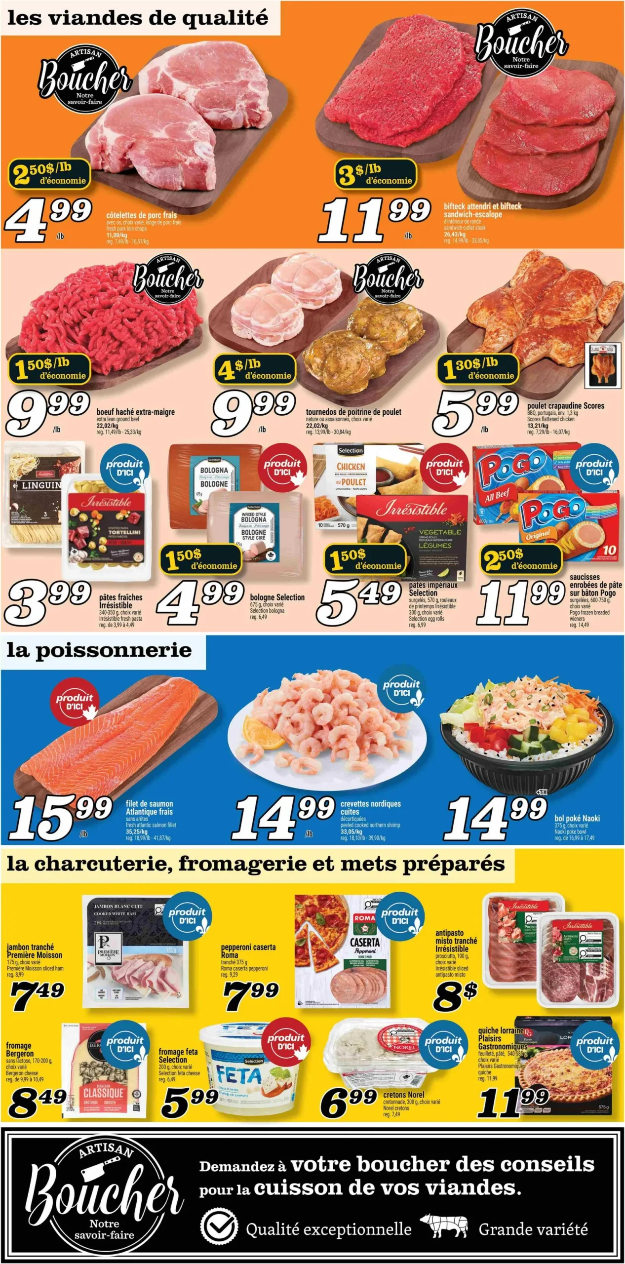 Page 3 de la Circulaire Marché Richelieu du 2 au 8 juillet 2026