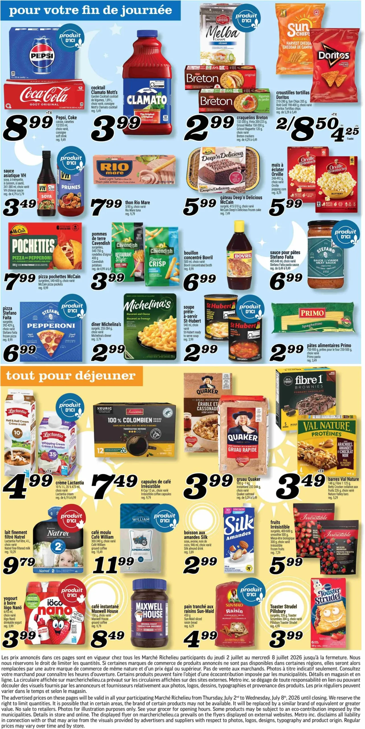 Page 6 de la Circulaire Marché Richelieu du 2 au 8 juillet 2026