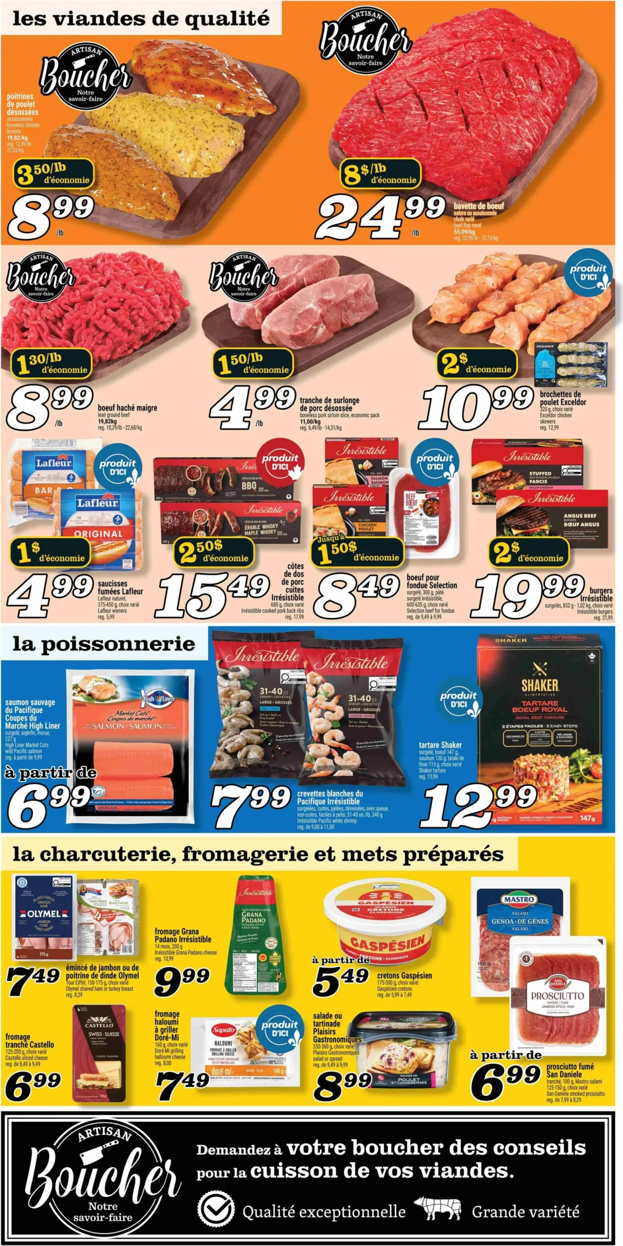 Page 3 de la Circulaire Marché Richelieu du 23 au 29 juillet 2026