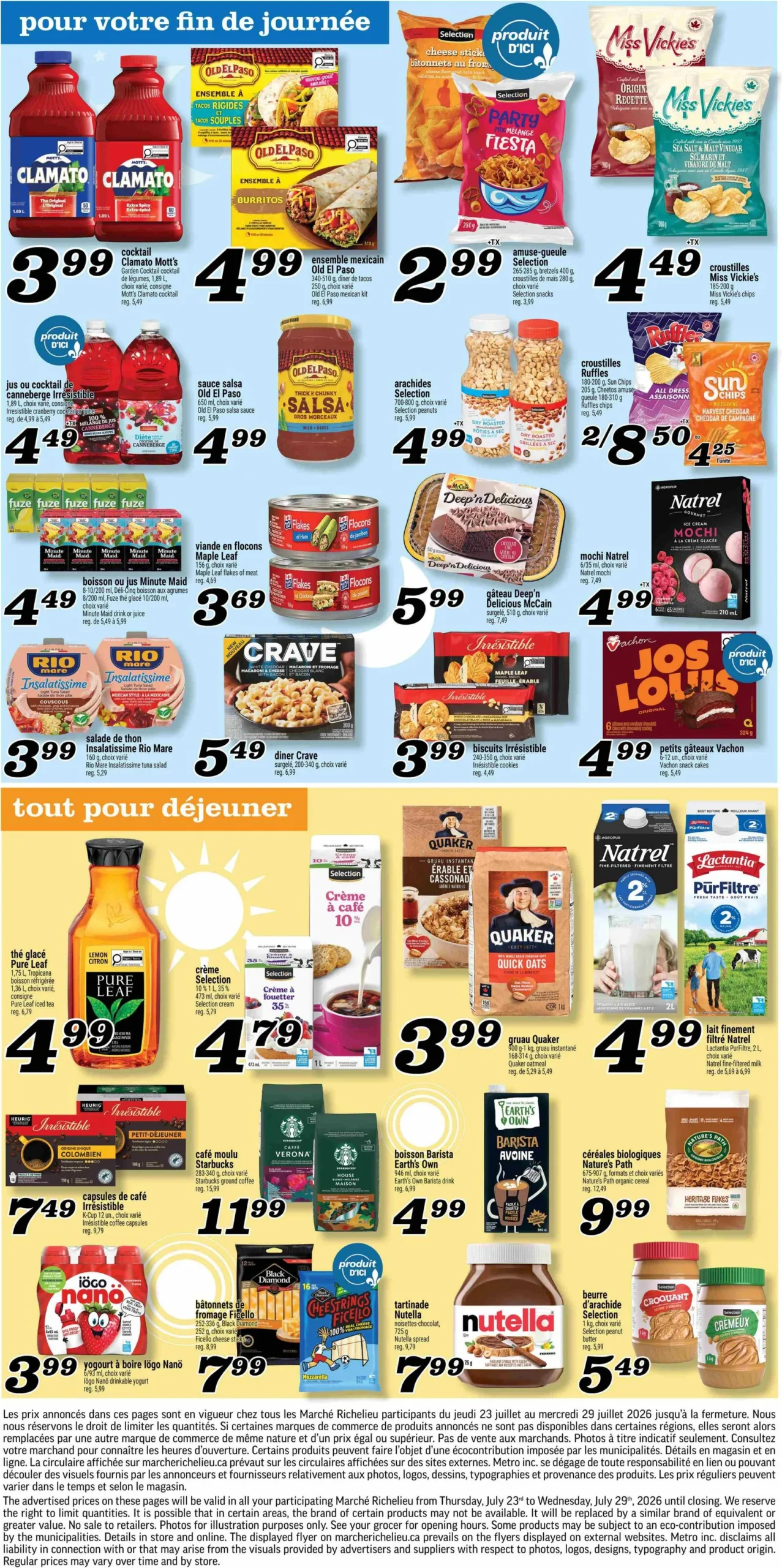 Page 6 de la Circulaire Marché Richelieu du 23 au 29 juillet 2026