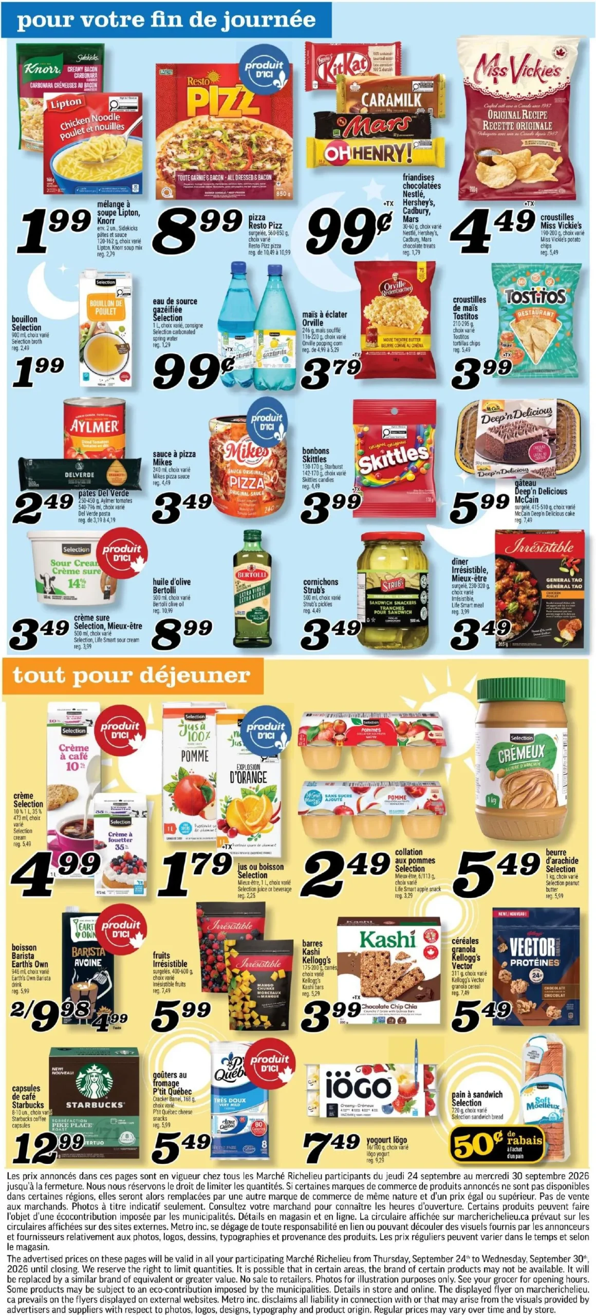 Page 6 de la Circulaire Marché Richelieu du 24 au 30 septembre 2026