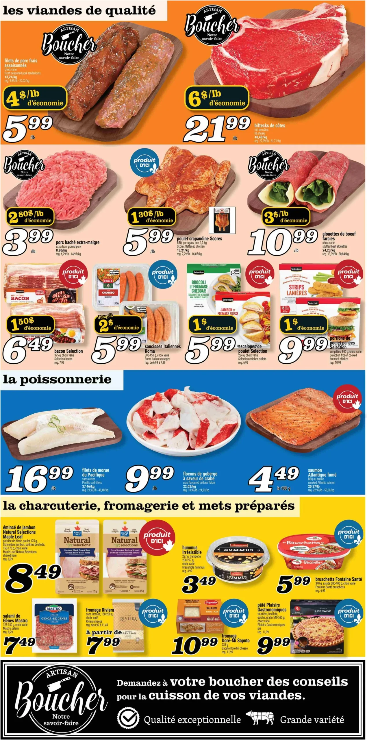 Page 3 de la Circulaire Marché Richelieu du 28 mai au 3 juin 2026