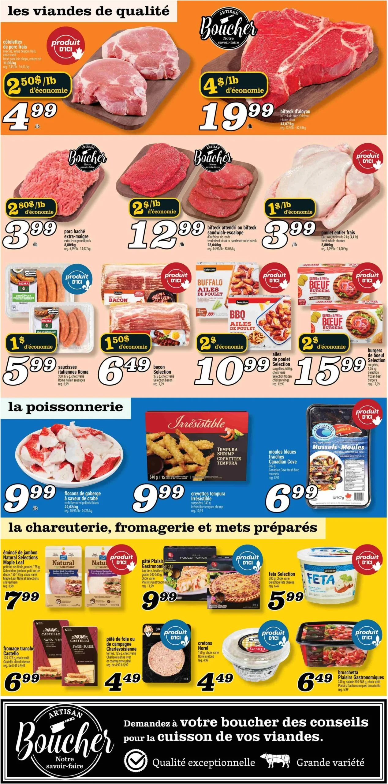 Page 3 de la Circulaire Marché Richelieu du 30 avril au 6 mai 2026