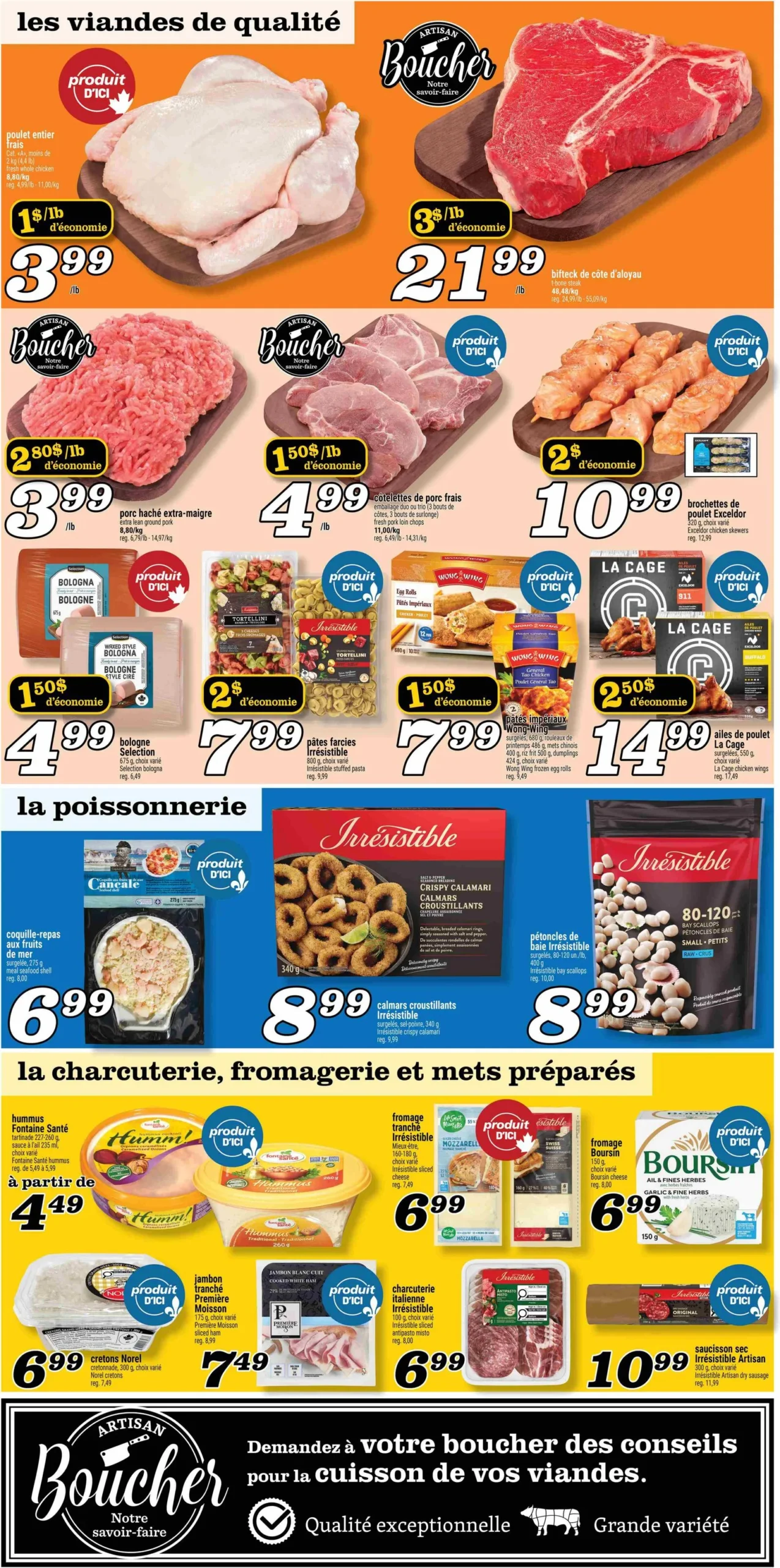 Page 3 de la Circulaire Marché Richelieu du 4 au 10 juin 2026