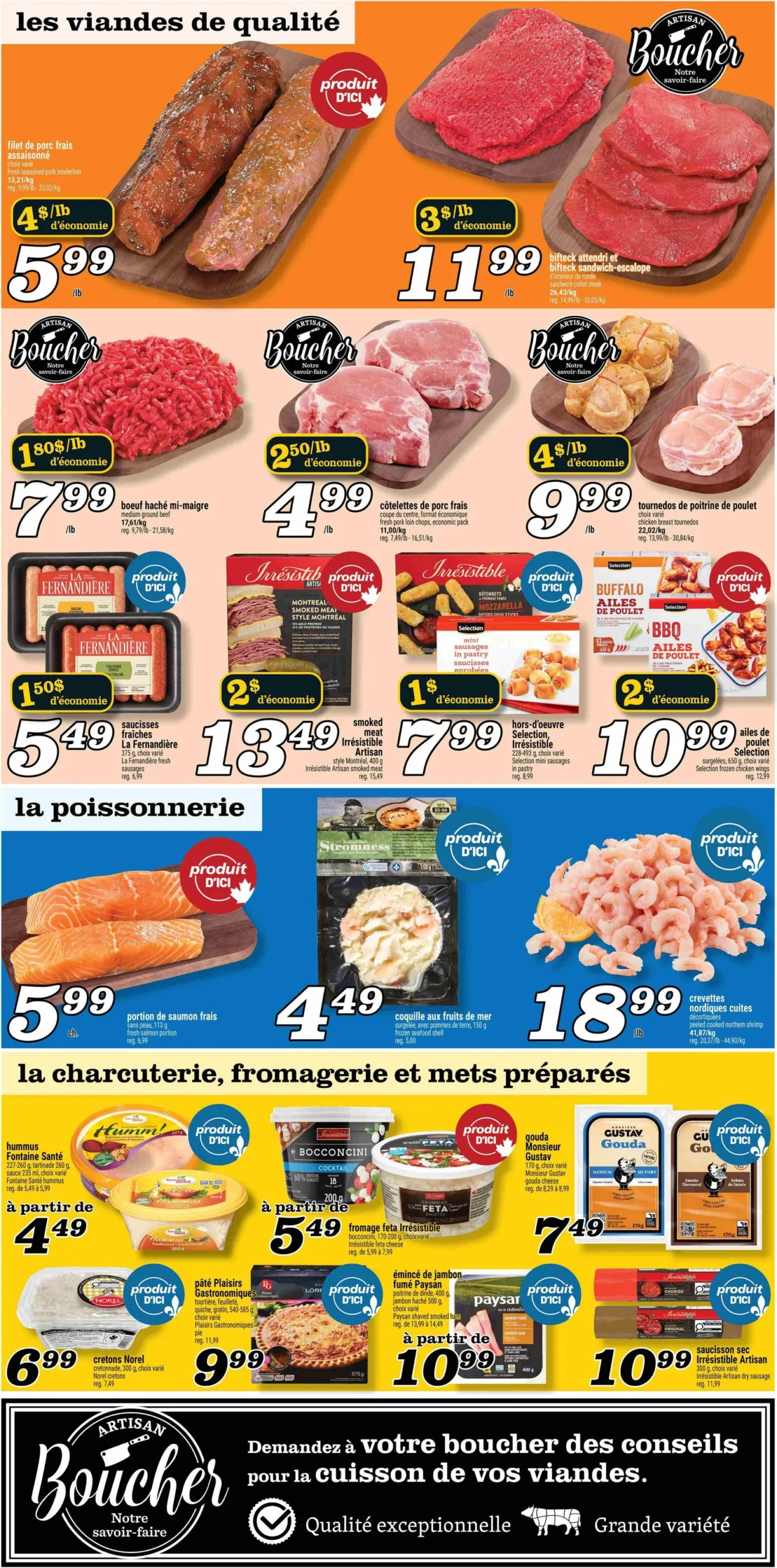 Page 3 de la Circulaire Marché Richelieu du 6 au 12 août 2026