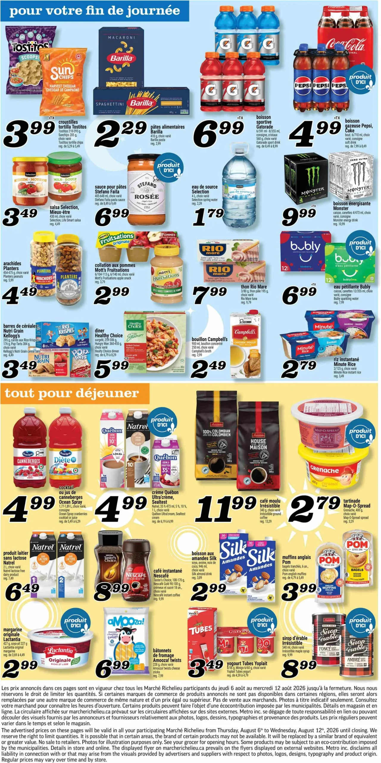 Page 6 de la Circulaire Marché Richelieu du 6 au 12 août 2026