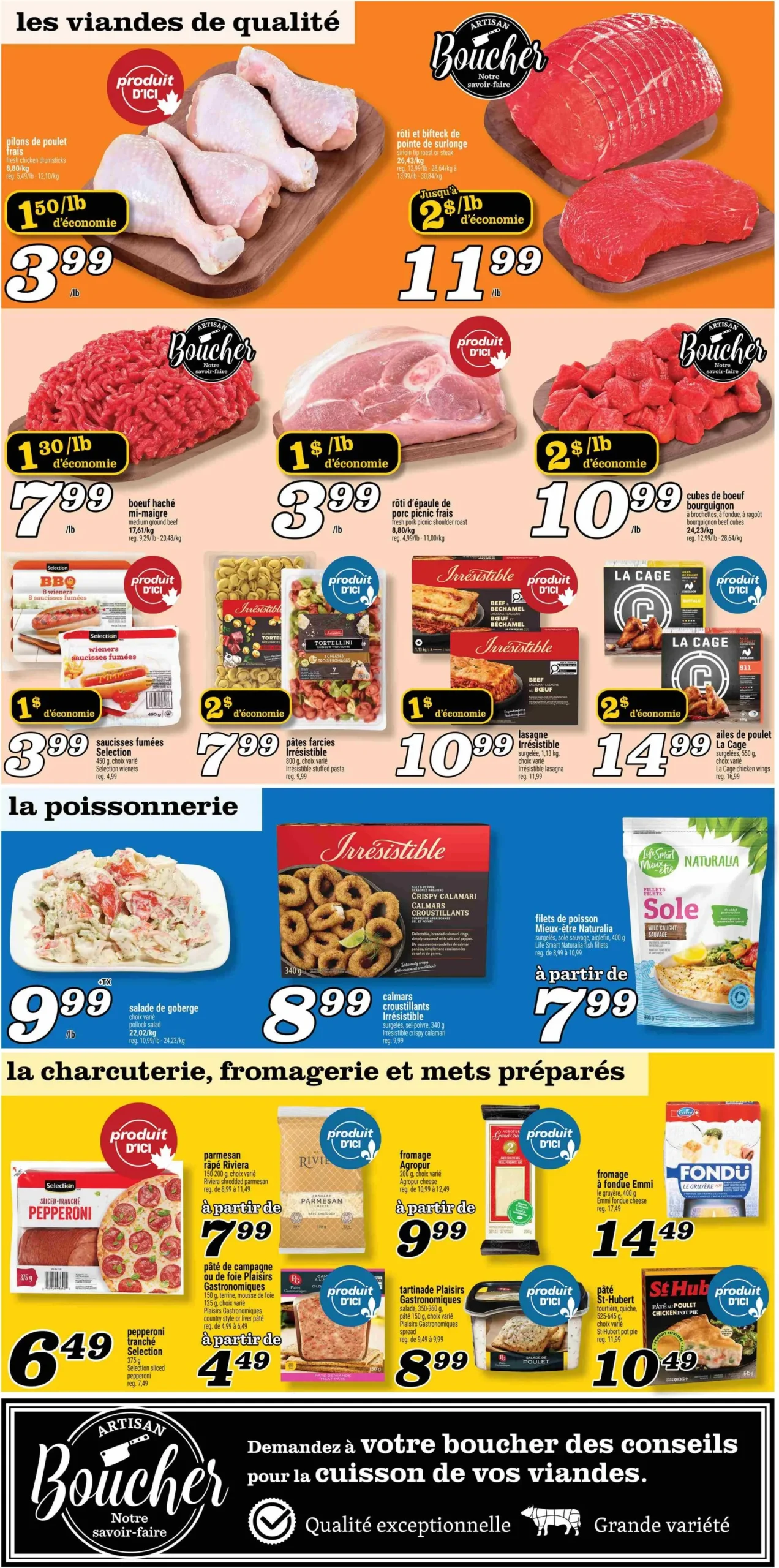 Page 3 de la Circulaire Marché Richelieu du 9 au 15 avril 2026