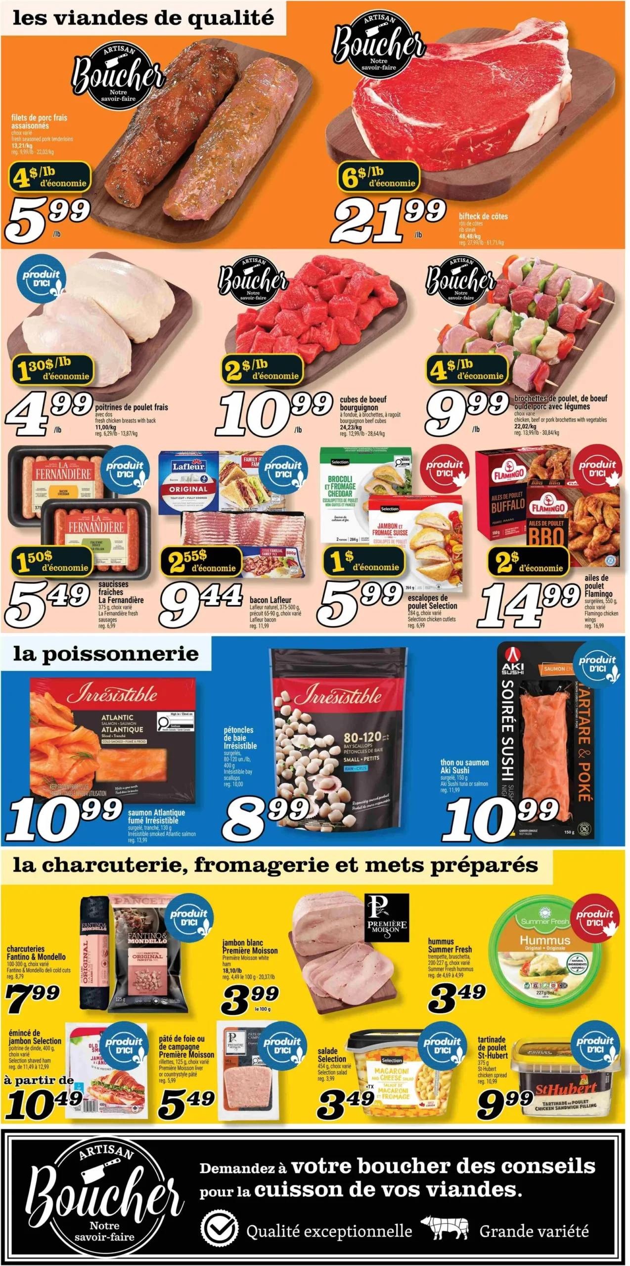 Page 3 de la Circulaire Marché Richelieu du 9 au 15 juillet 2026
