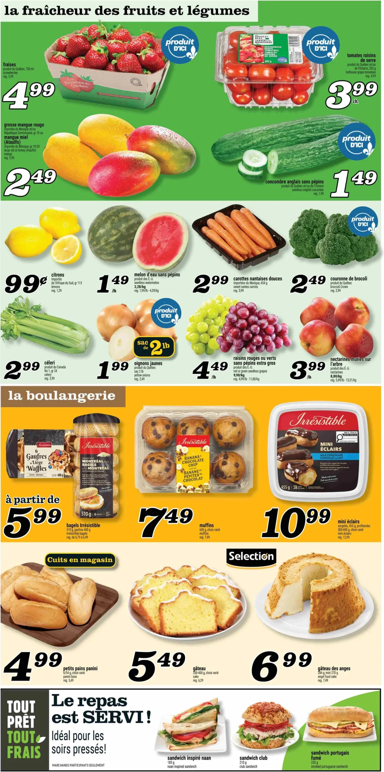 Page 4 de la Circulaire Marché Richelieu du 9 au 15 juillet 2026