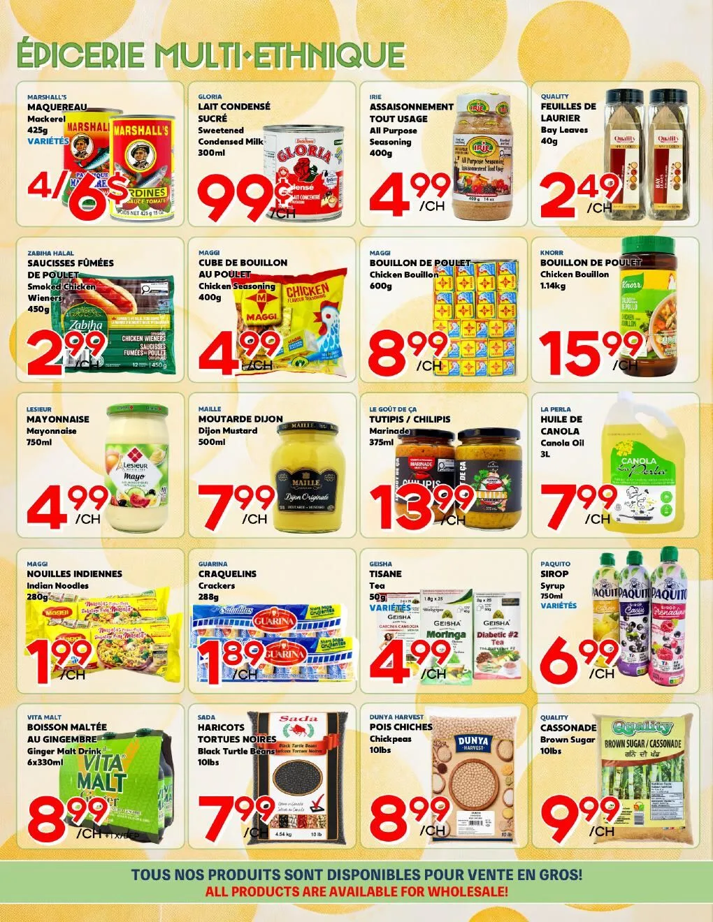 Page 2 de la Circulaire Marché Salaberry du 21 mai au 3 juin 2026