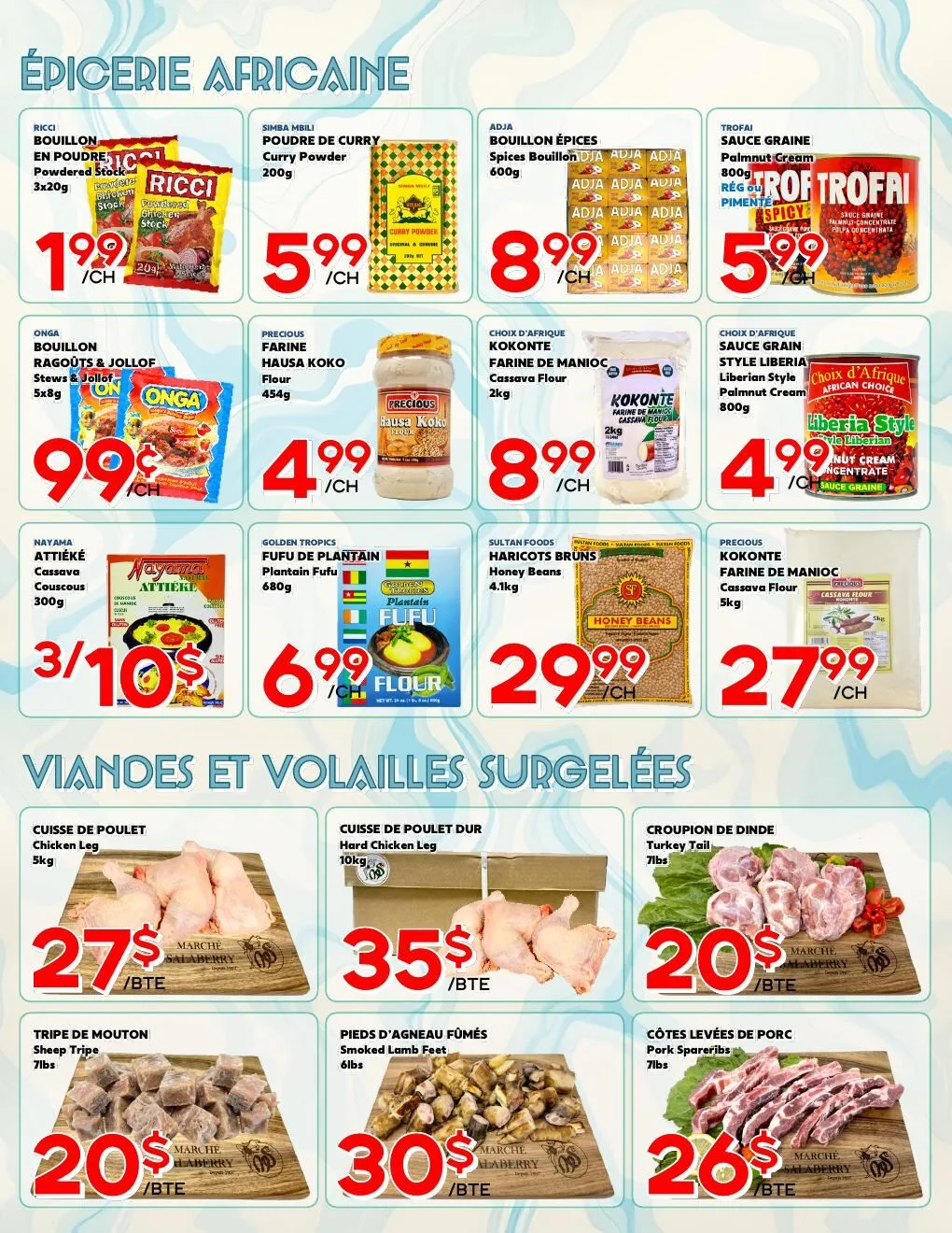 Page 3 de la Circulaire Marché Salaberry du 27 août au 9 septembre 2026
