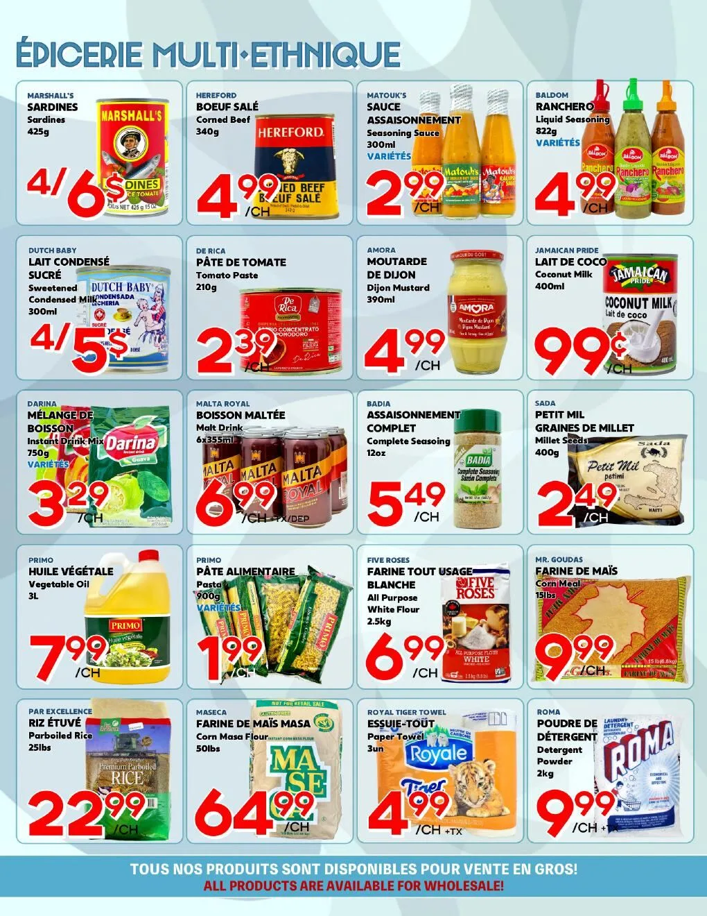 Page 2 de la Circulaire Marché Salaberry du 9 au 22 avril 2026