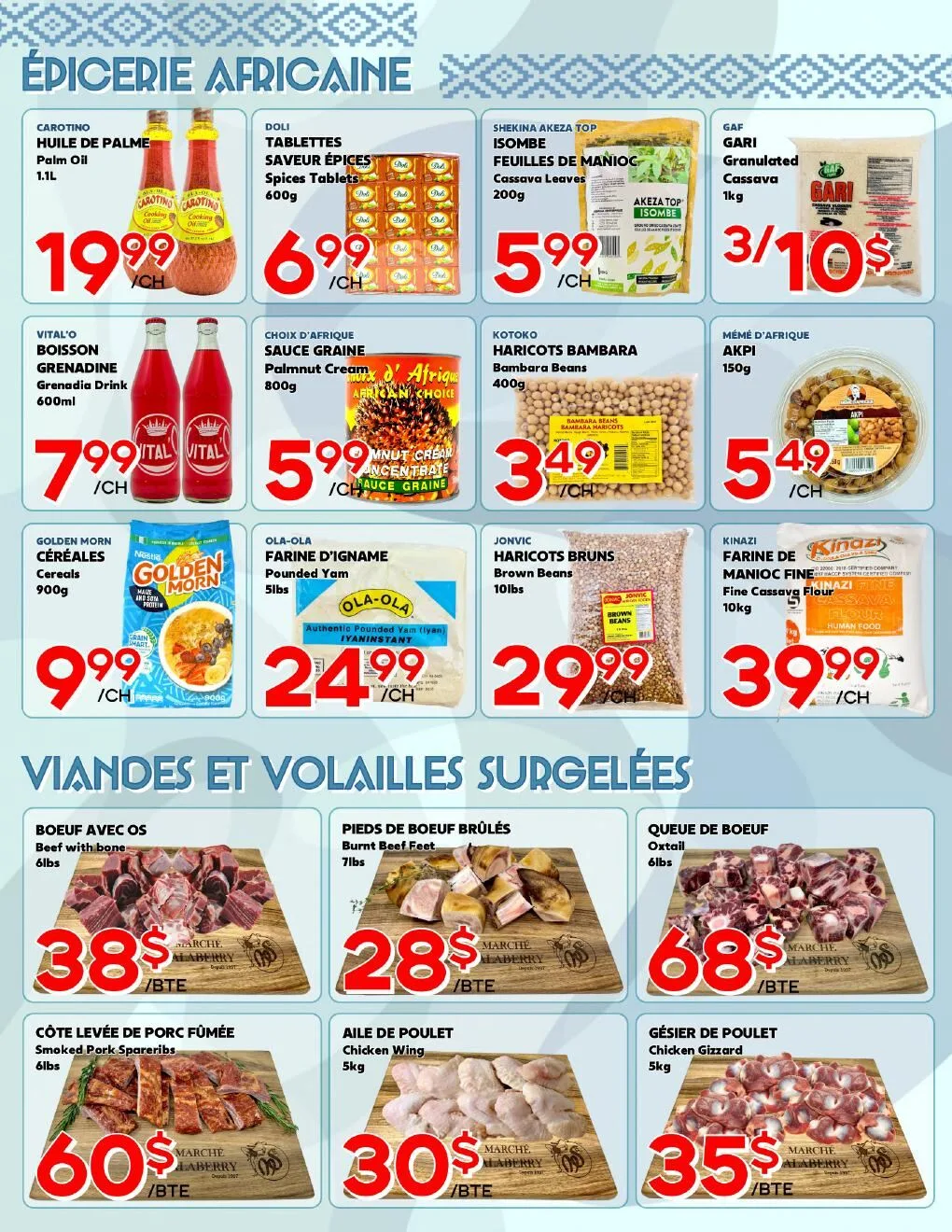 Page 3 de la Circulaire Marché Salaberry du 9 au 22 avril 2026