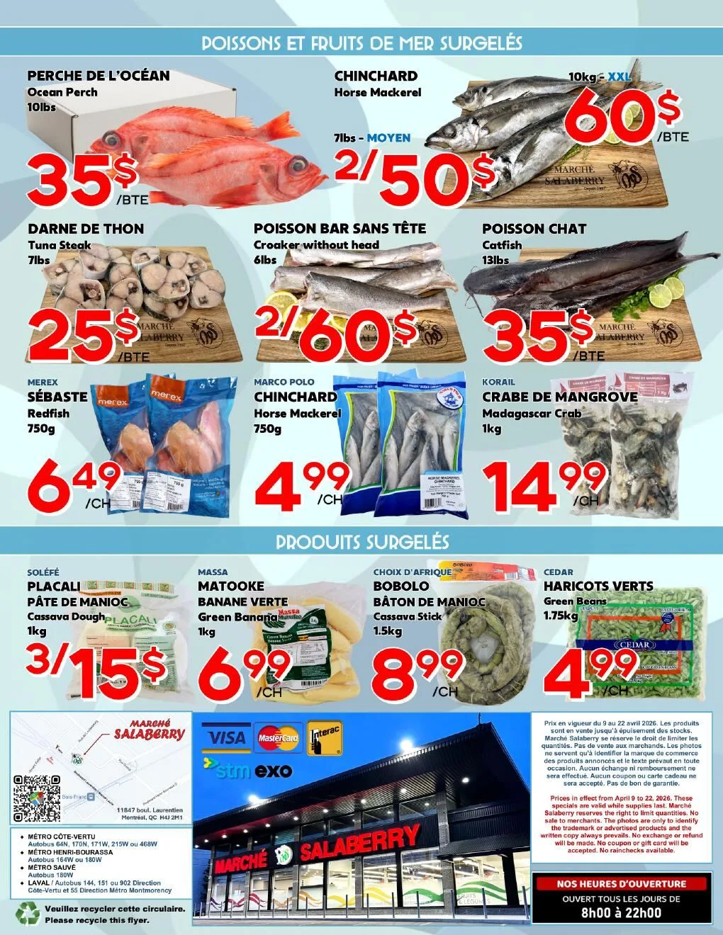 Page 4 de la Circulaire Marché Salaberry du 9 au 22 avril 2026