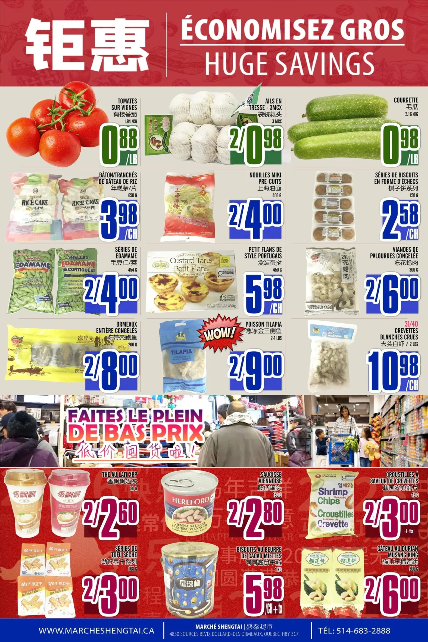 Page 2 de la circulaire Marché Sheng Tai 3 juill. au 9 juill.