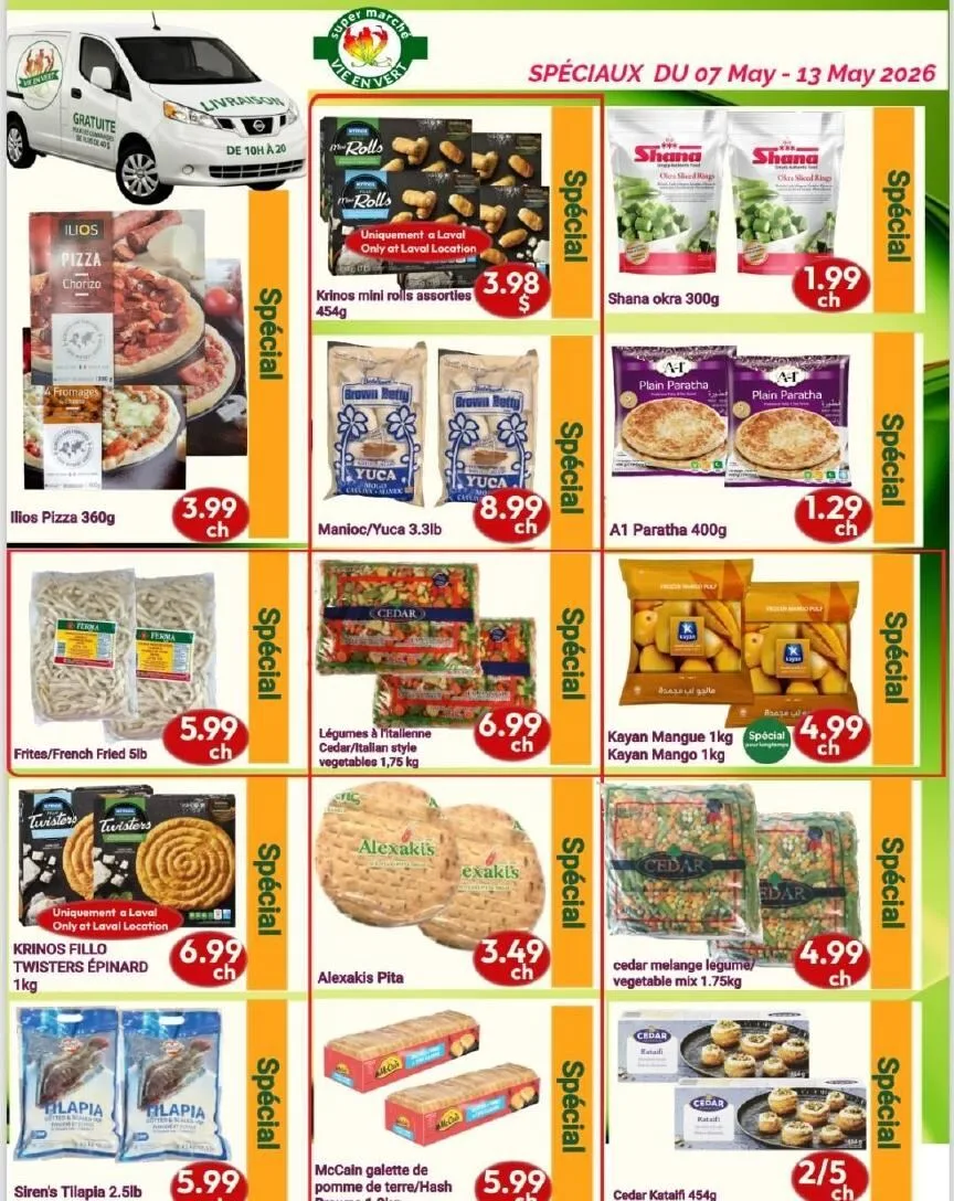 Page 9 de la Circulaire Marché Vie en Vert du 07 au 13 mai 2026
