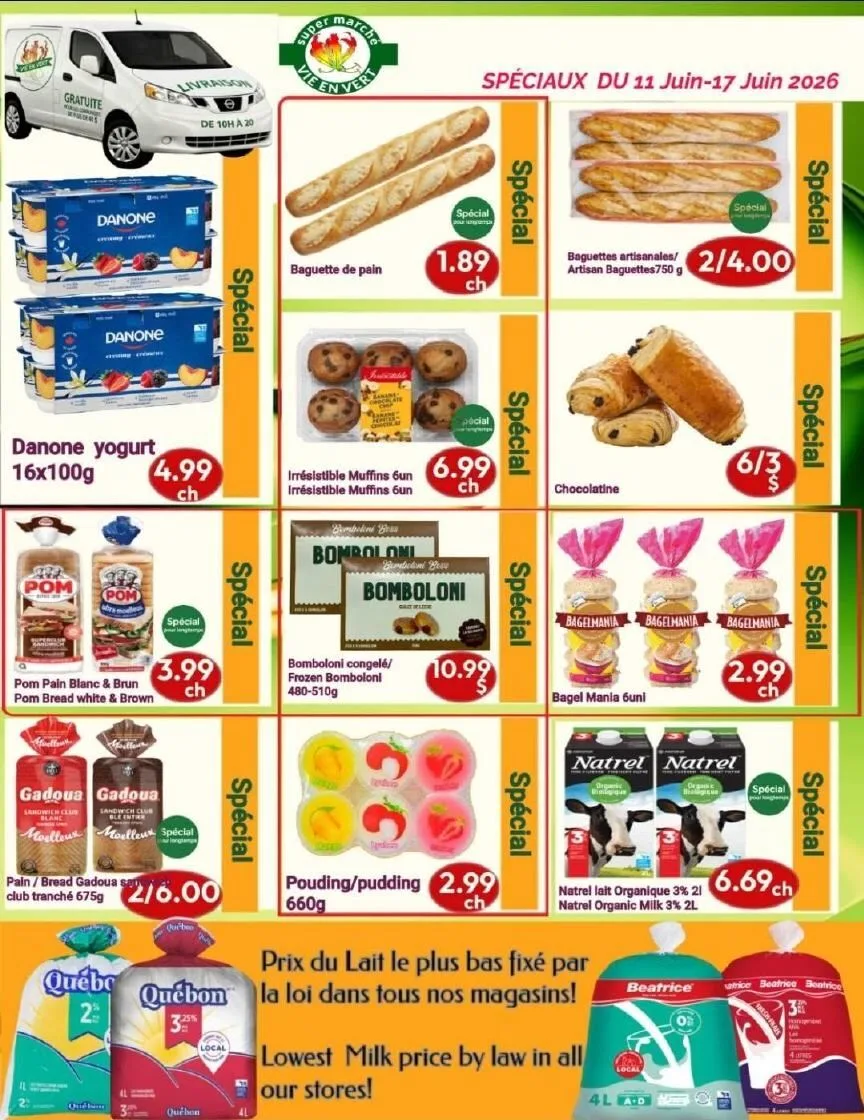 Page 7 de la Circulaire Marché Vie en Vert du 11 au 17 juin 2026