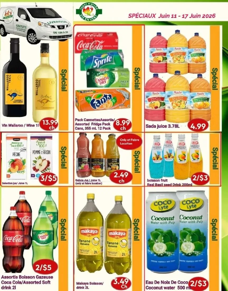 Page 9 de la Circulaire Marché Vie en Vert du 11 au 17 juin 2026