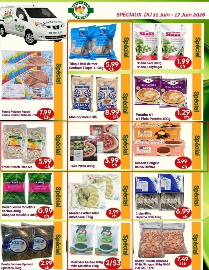 Page 10 de la Circulaire Marché Vie en Vert du 11 au 17 juin 2026