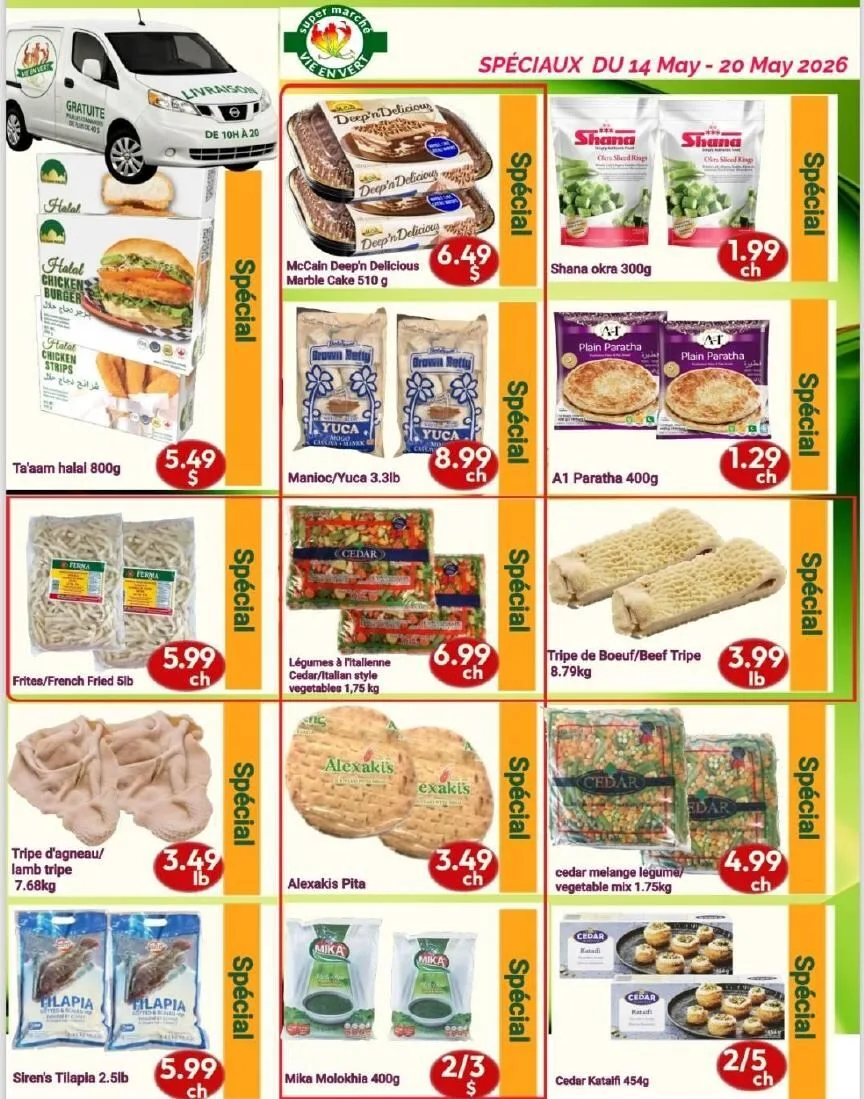 Page 6 de la Circulaire Marché Vie en Vert du 14 au 20 mai 2026