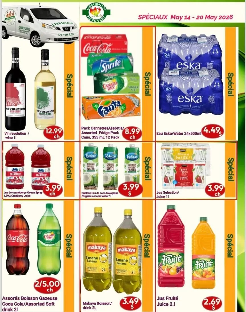 Page 10 de la Circulaire Marché Vie en Vert du 14 au 20 mai 2026